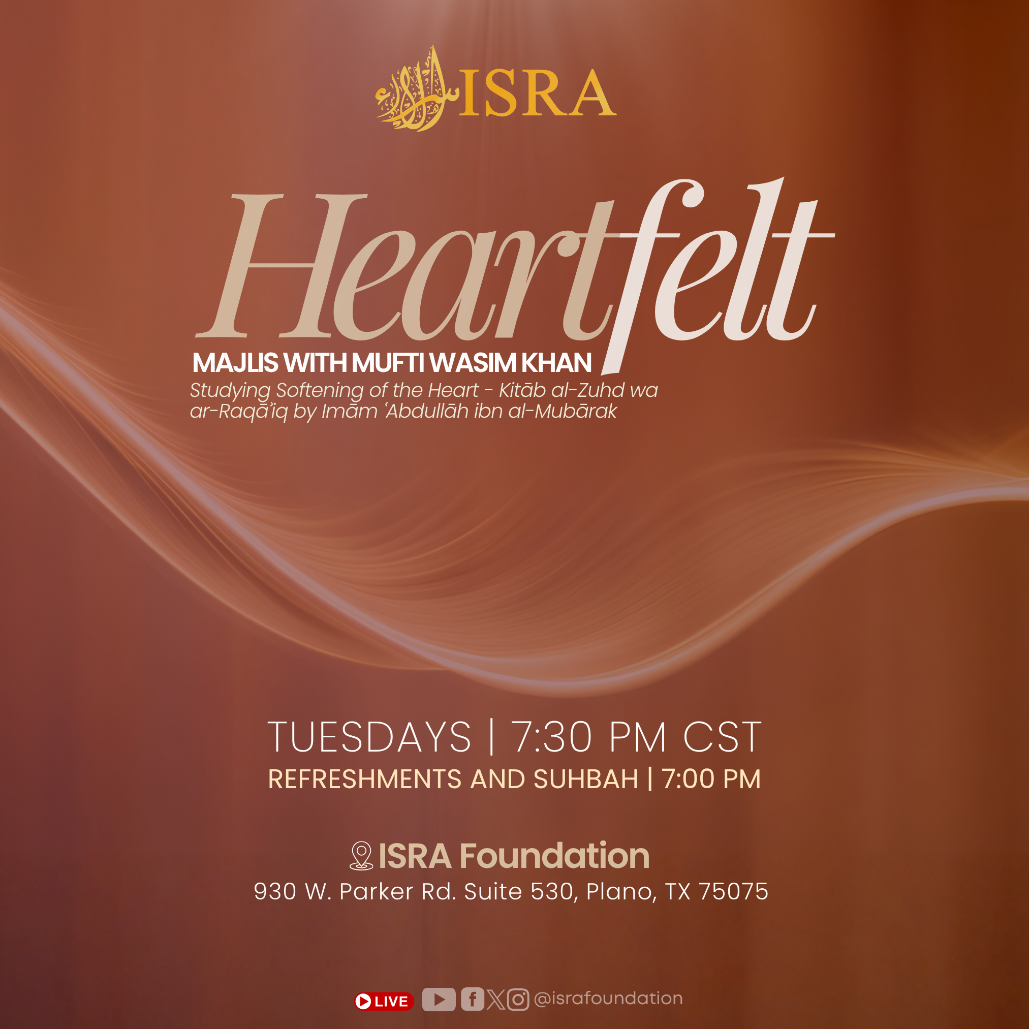 Heartfelt | Majlis with Mufti MWK