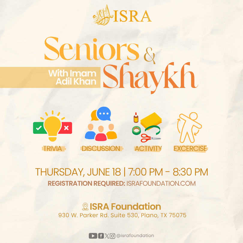 Seniors &amp; Shaykh