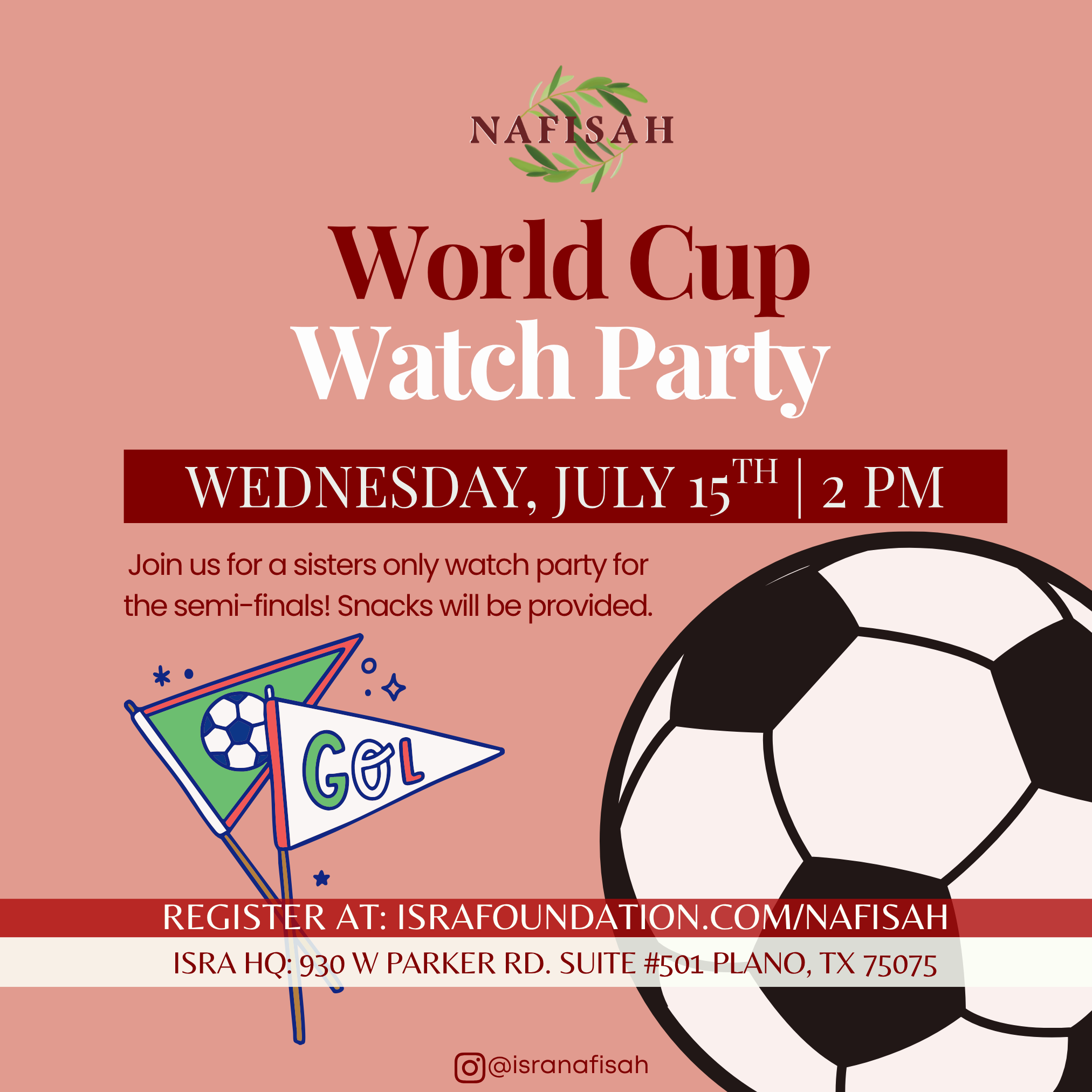 Nafisah: World Cup  Watch Party
