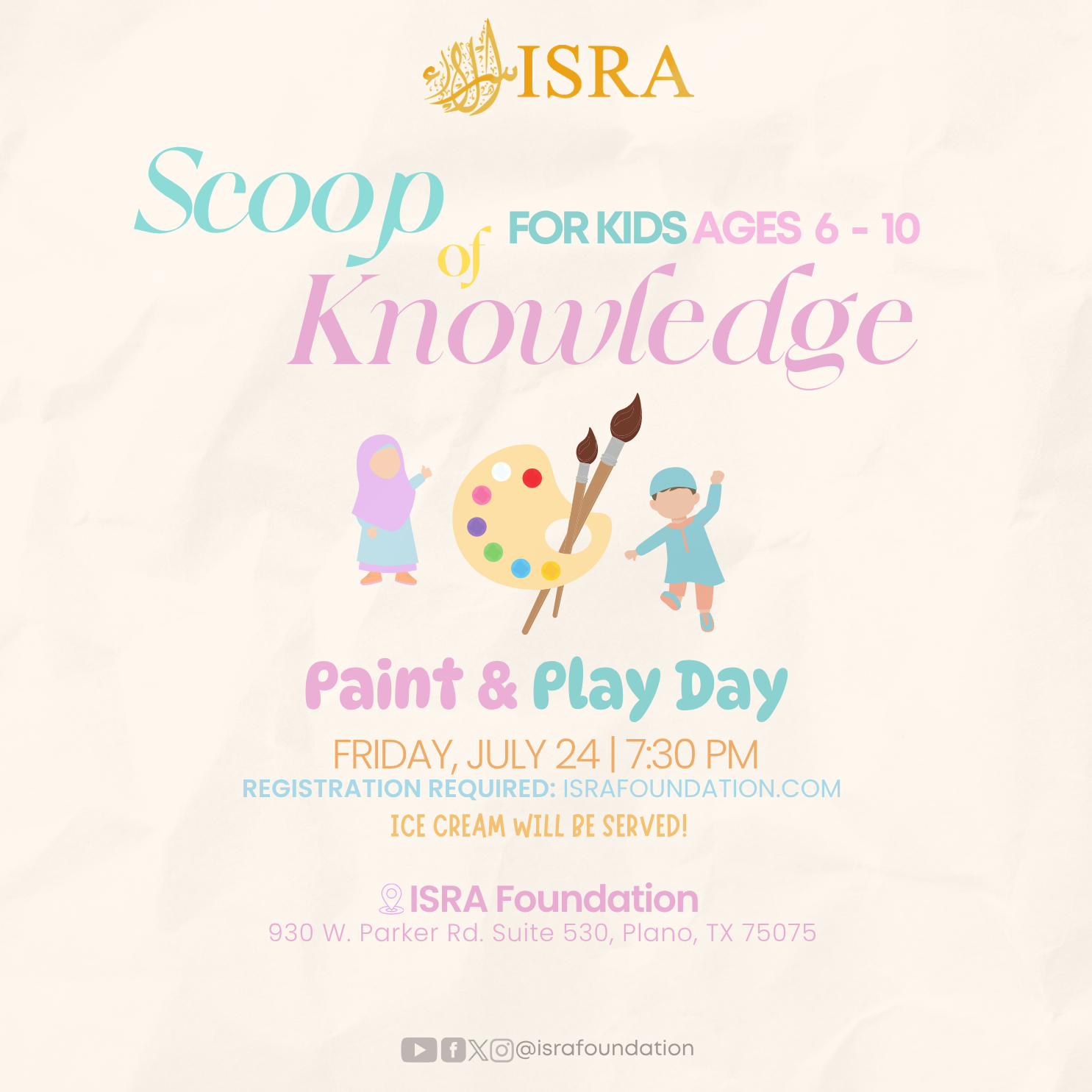 Scoop of Knowledge: Paint &amp; Play Day