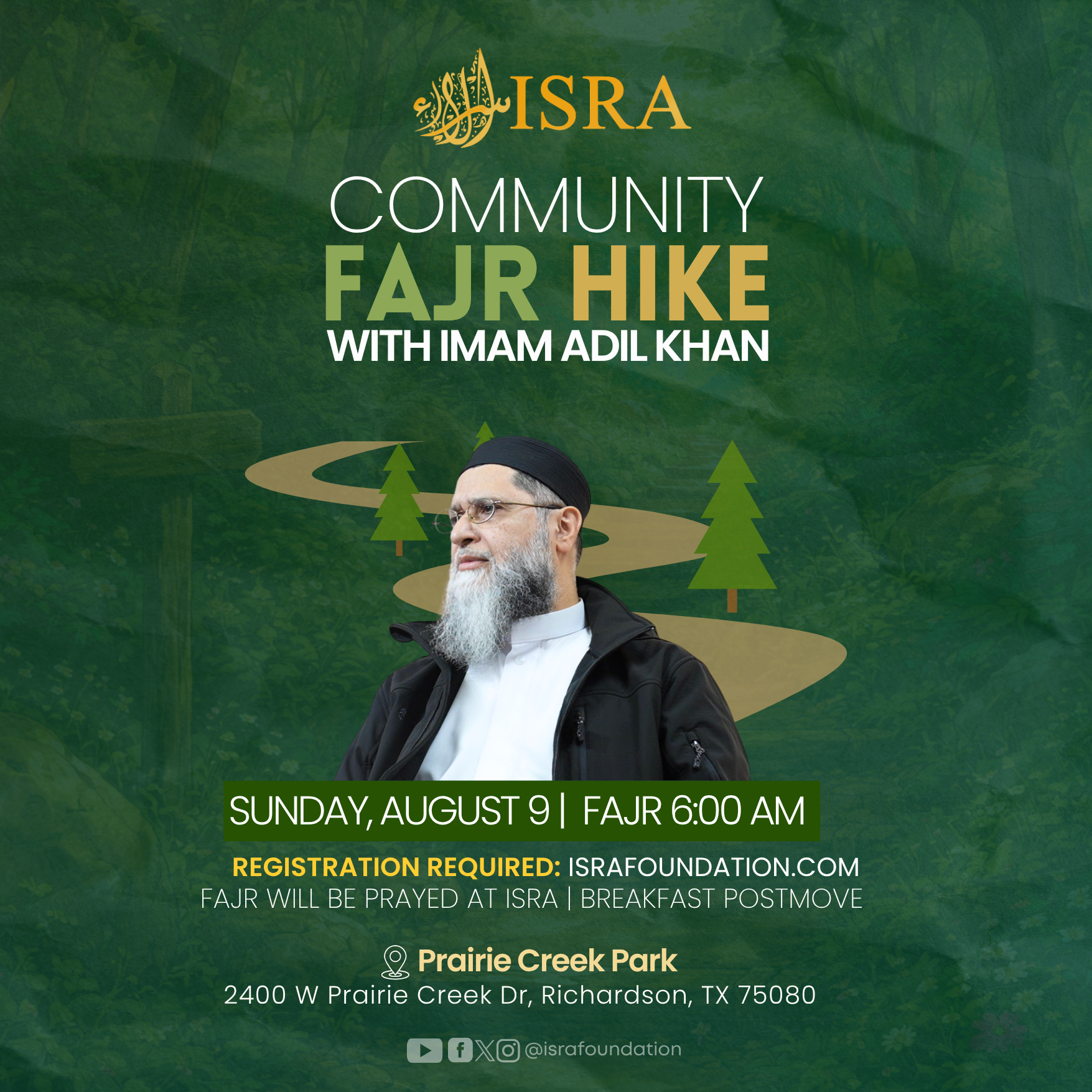 Community Fajr Hike with Imam Adil Khan 