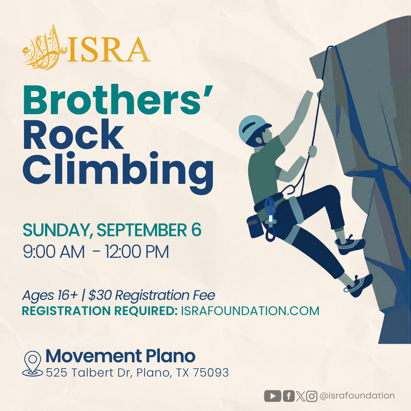 Brothers’Rock Climbing