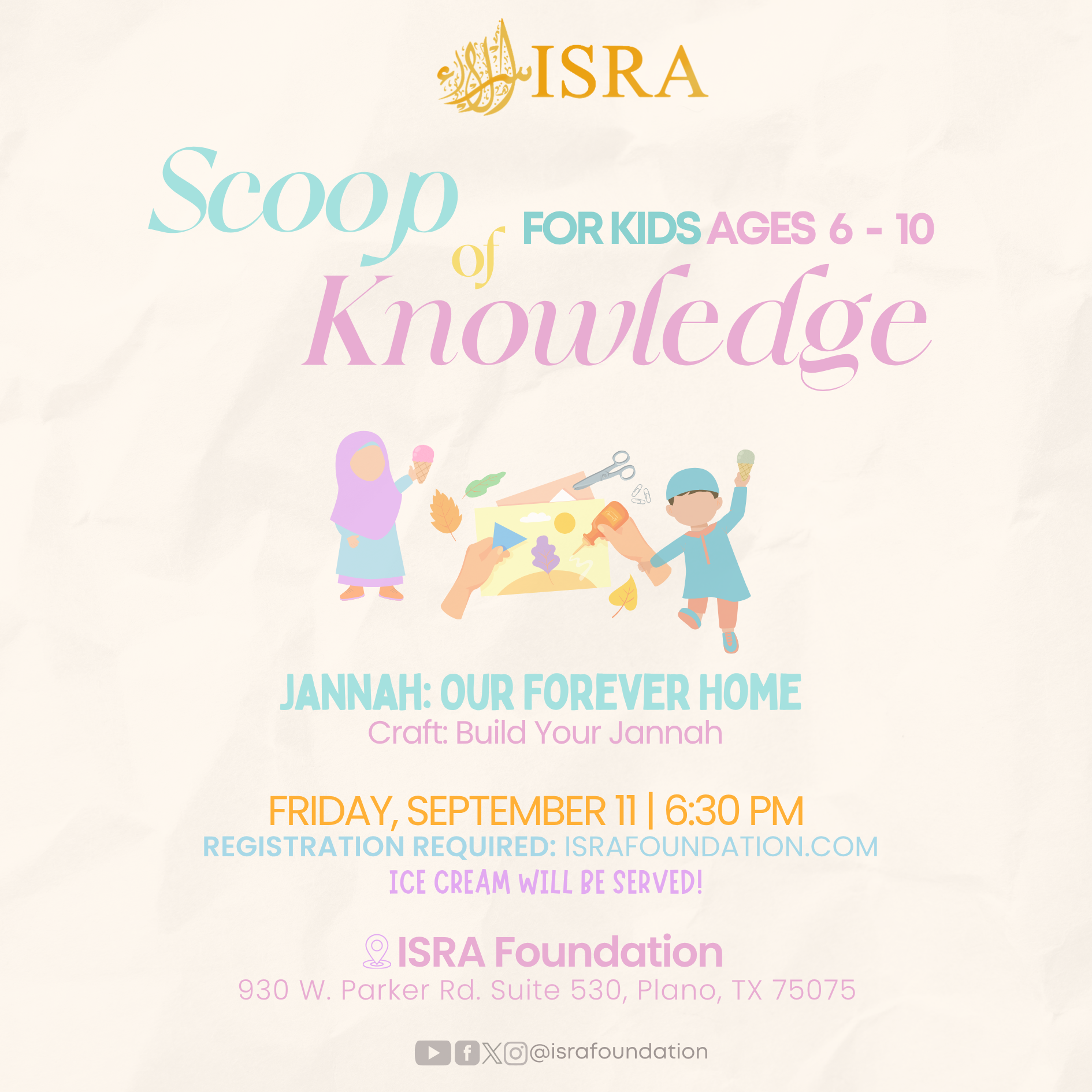 Scoop of Knowledge: Jannah - Our Forever Home