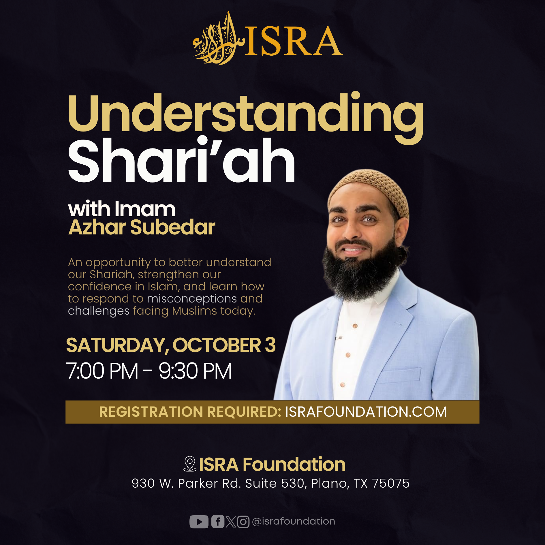 Understanding Shari’ah with Imam Azhar Subedar