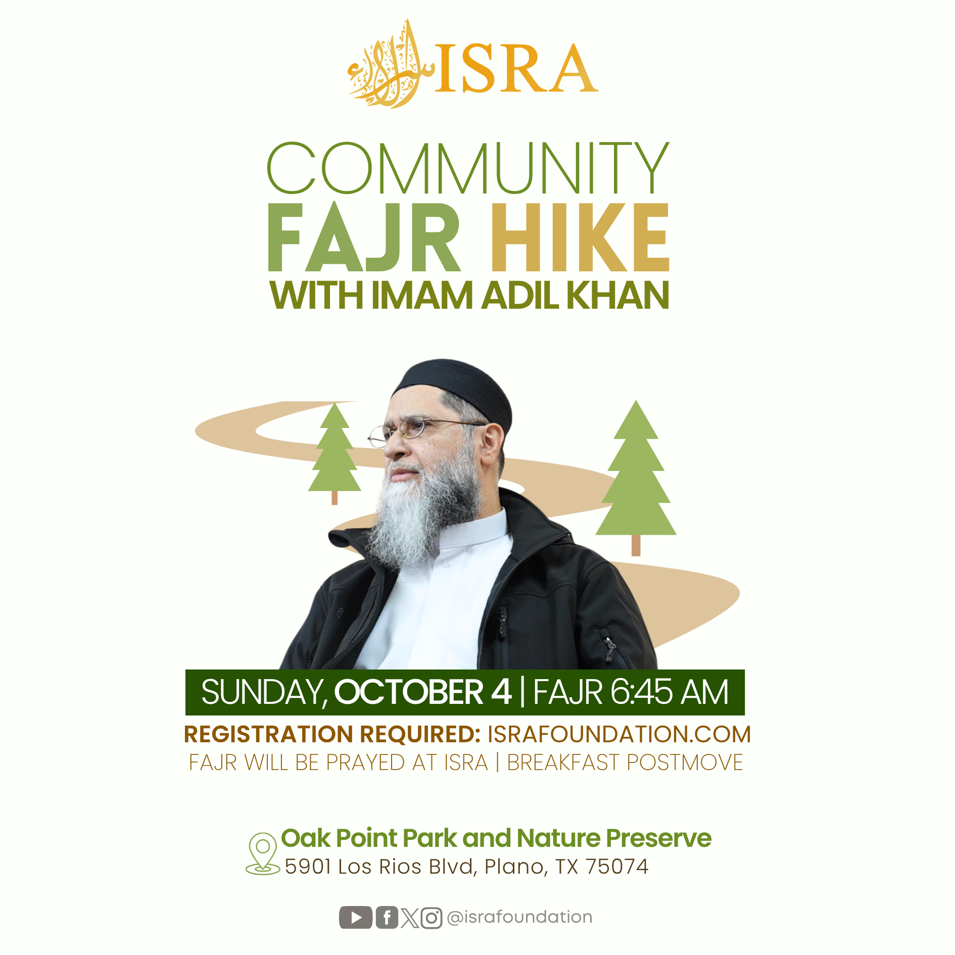 Community Fajr Hike with Imam Adil Khan