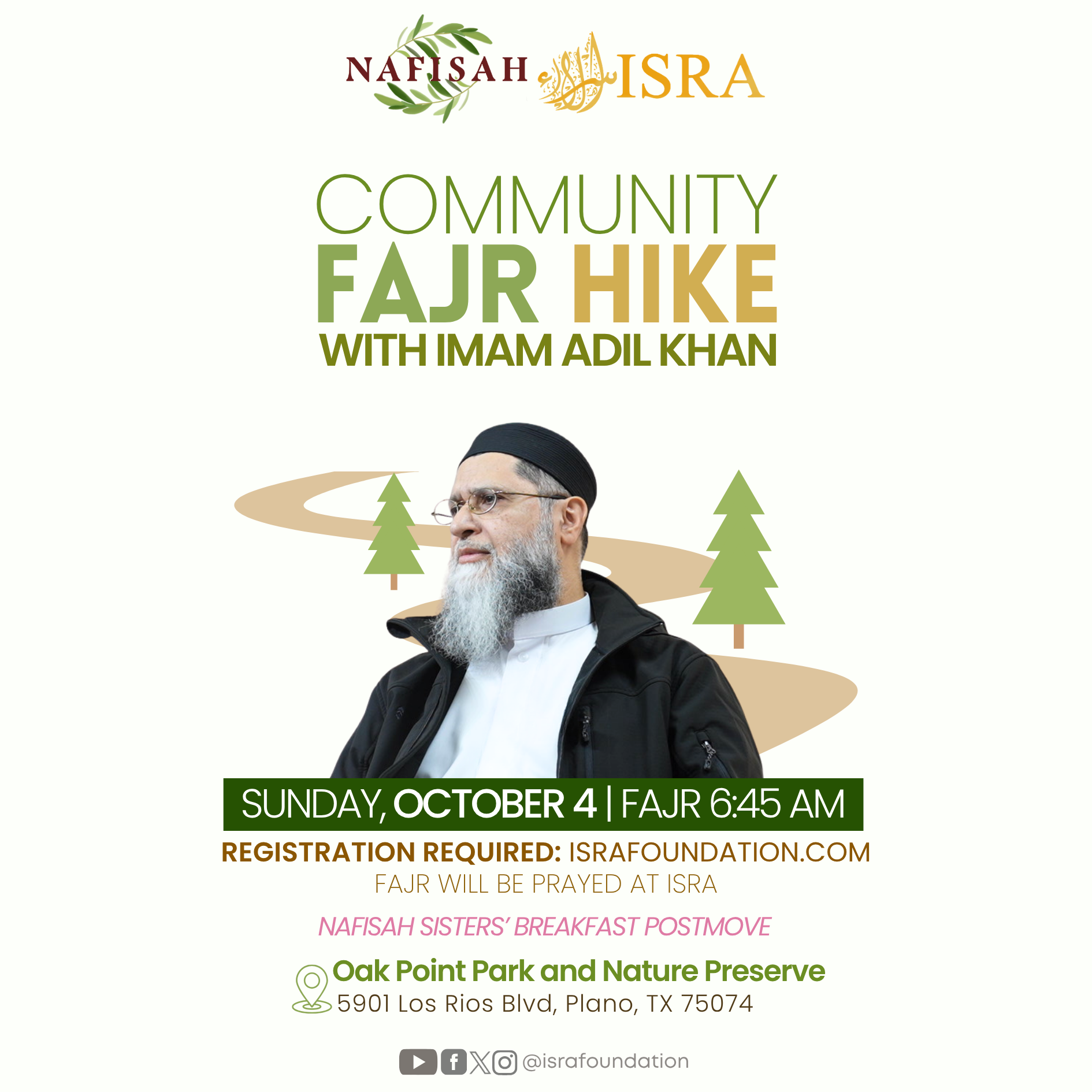 Community Fajr Hike with Imam Adil Khan