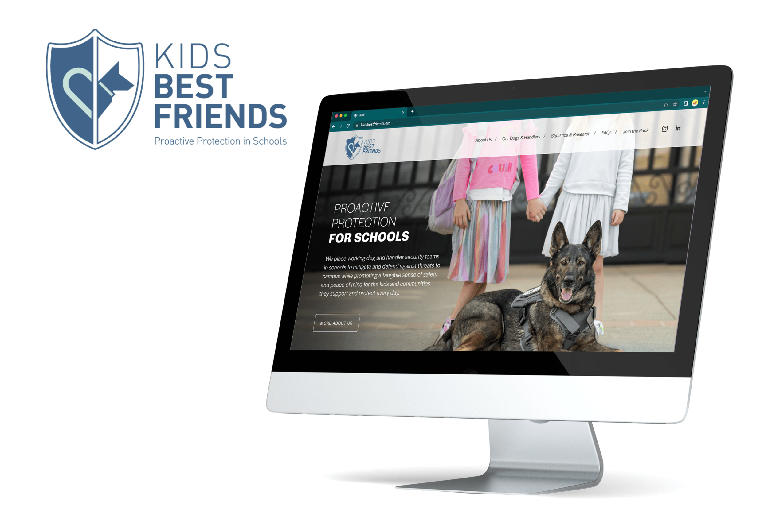 Website design &amp; messaging development for a nonprofit organization.