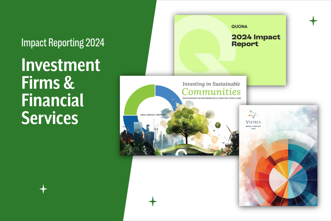 Impact Reporting 2024: Investment Firms & Financial Services
