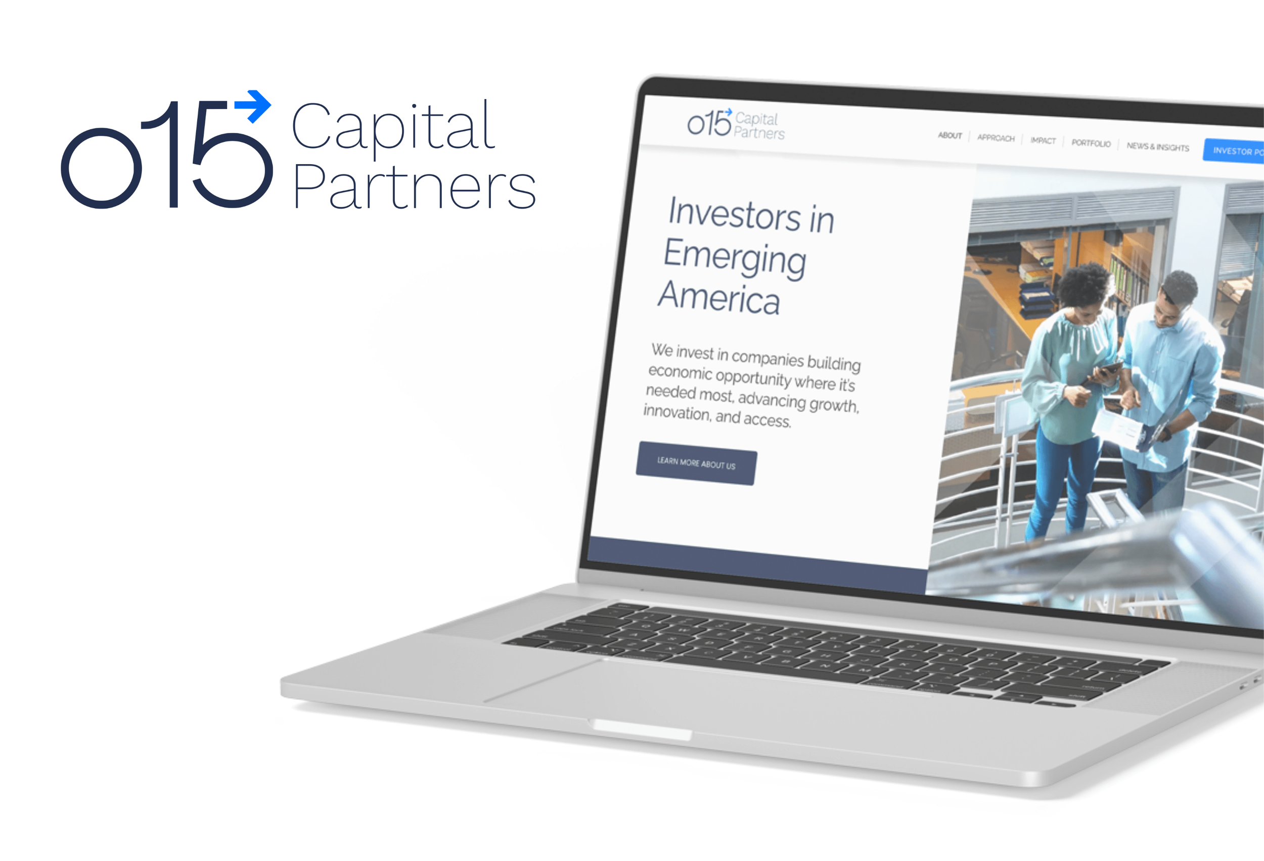 Website development for an investment firm.