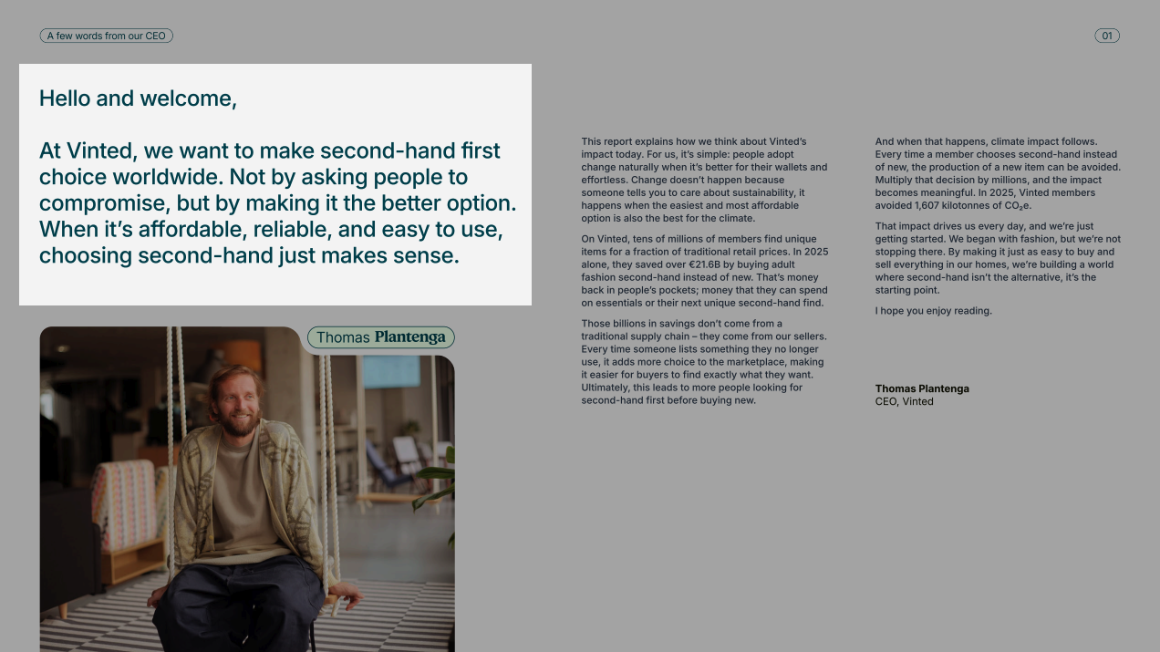 Vinted 2025 Impact Report - Intro Example (Copy)