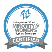 The Washington State Office of Minority and Women’s Business Enterprises logo
