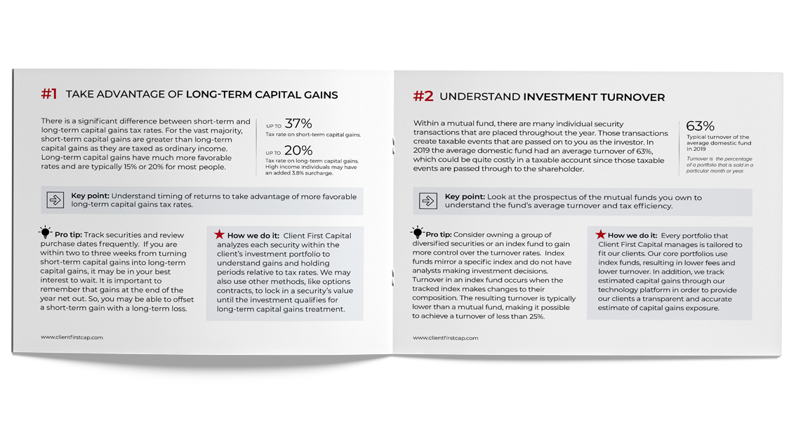 Client First Capital Brochure Content