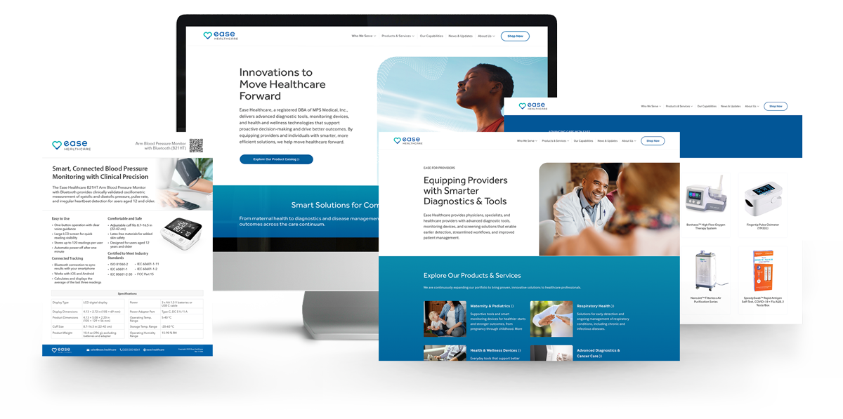 Brand and Website Showcase