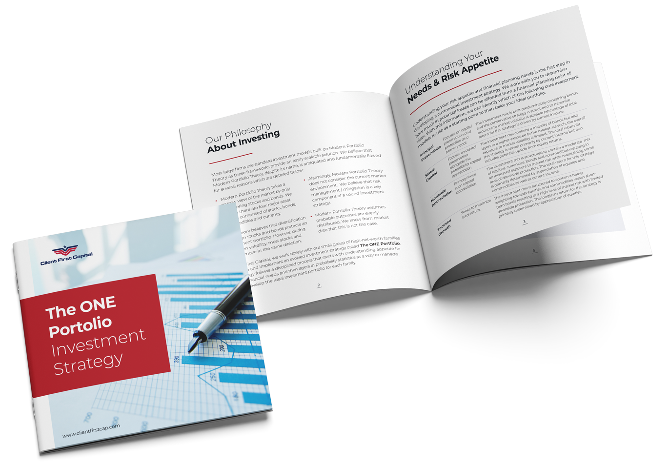 Client First Capital Brochure: The ONE Portfolio Investment Strategy