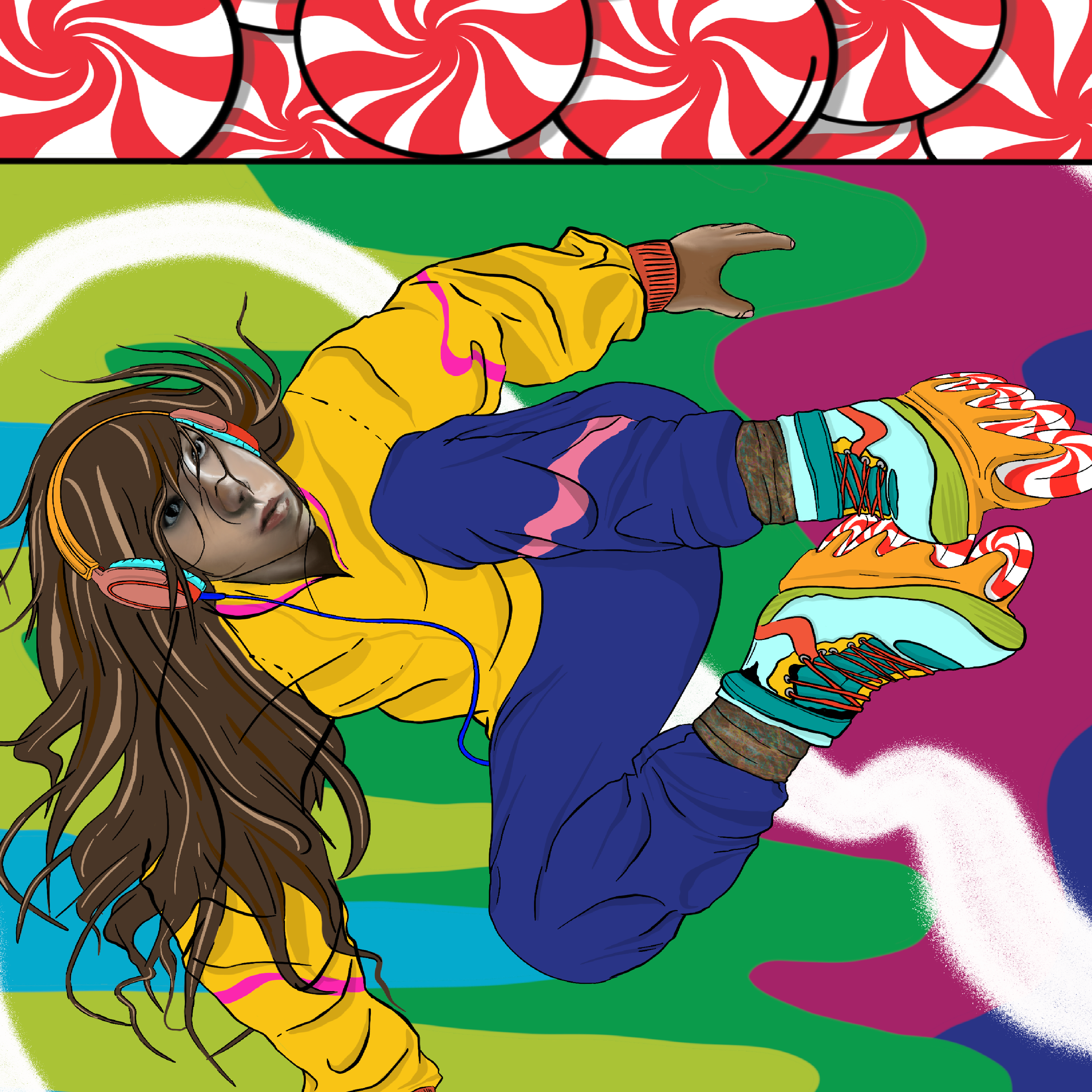 Peppermint Skates by Winston Churchbus