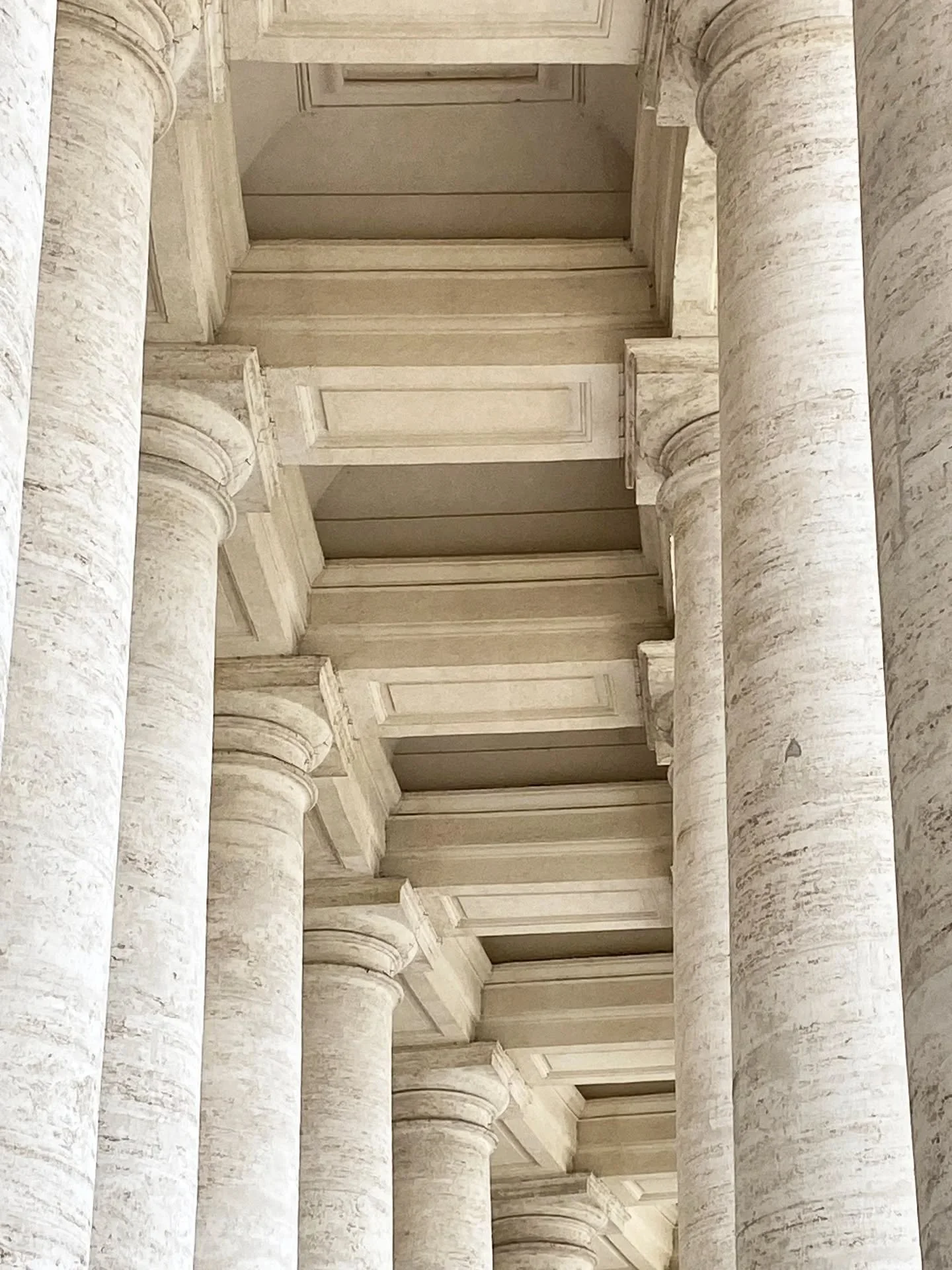 Earlier this week I found myself in Rome standing in the heart of St. Peter&rsquo;s Square. 

I couldn&rsquo;t resist capturing this view of the colonnade 👀👀 a reminder of how stone has always shaped the spaces where history, art and humanity meet.