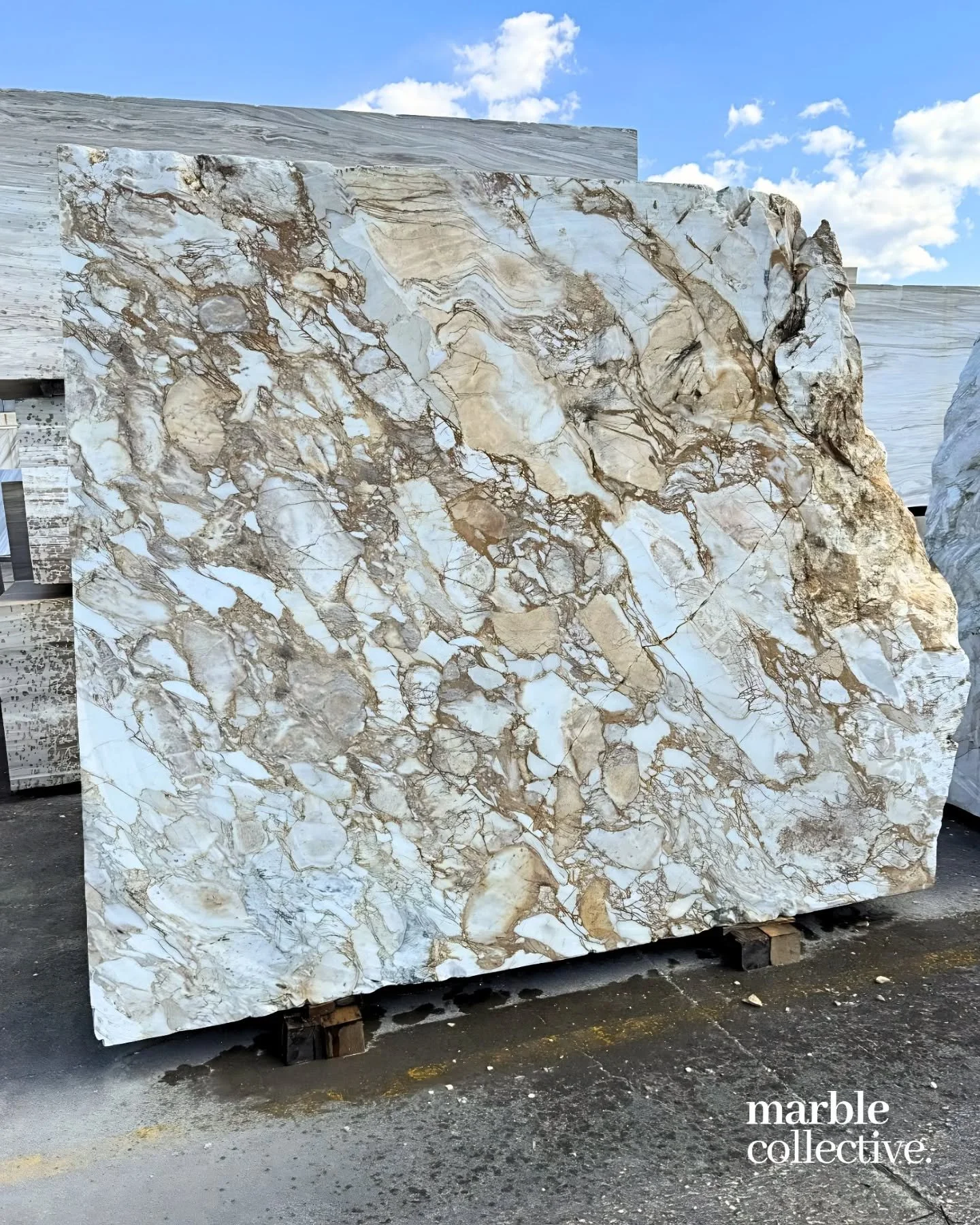 You&rsquo;re looking at it raw here, straight from the yard before anything&rsquo;s been touched or refined.

Then you see what happens when it&rsquo;s opened up and read properly. A visual of how this block can be taken further, cutting into it, pai