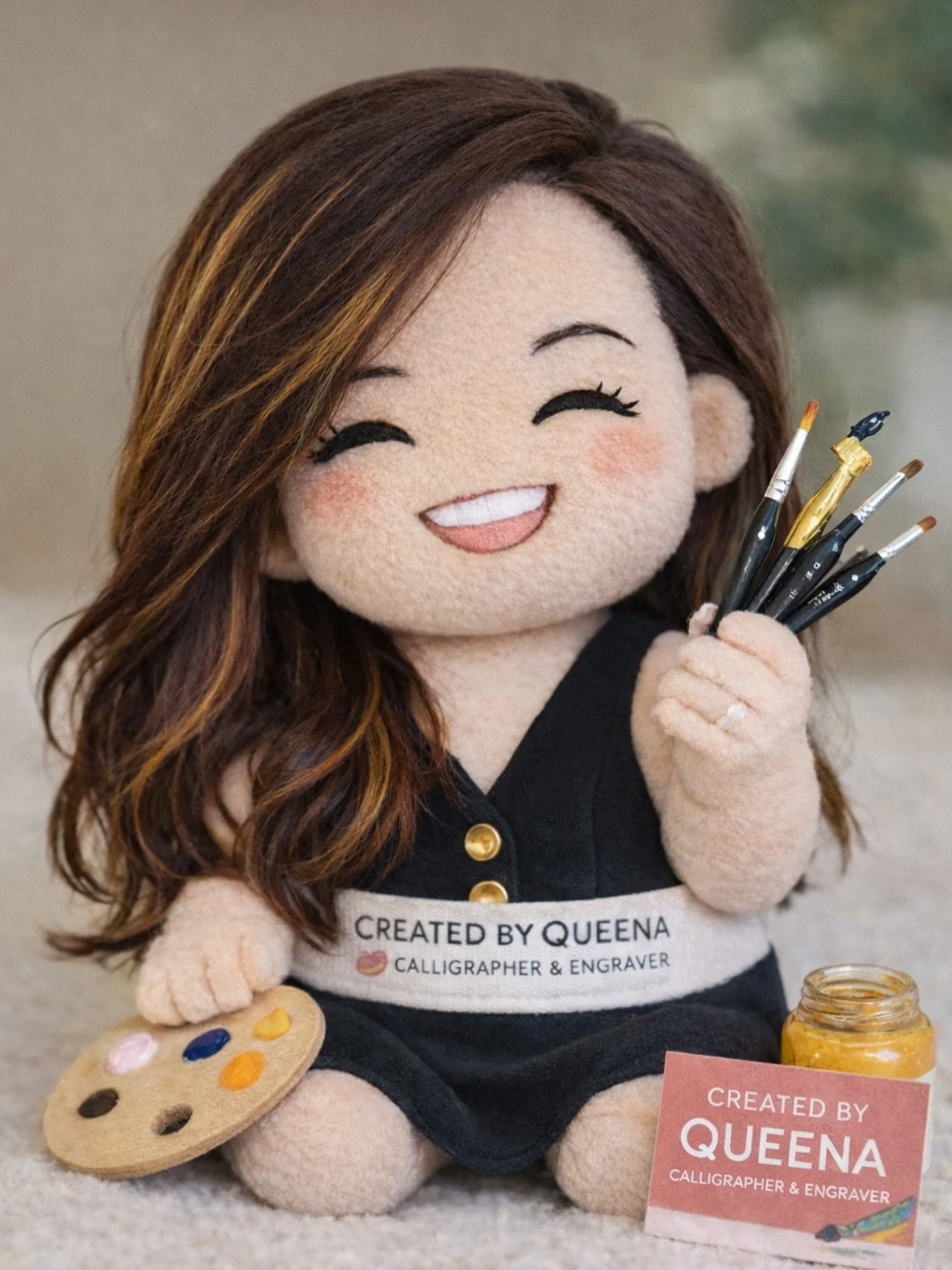 Nice to meet you. Where have you been? I could show you incredible things! 

Happy middle of freaking January! For those who are new here, I&rsquo;m Queena, owner of Created by Queena. I&rsquo;m a live event calligrapher turning moments in memories t