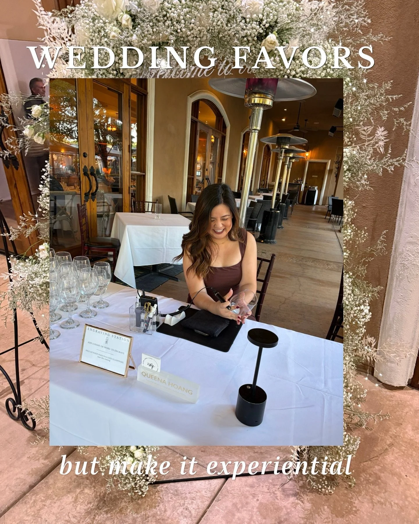 Holly &amp; Hiljin understood the assignment. ✨🎉

H &amp; H knew they wanted to offer their family and friends with something more than just a pre-packaged wedding favor at the end of the night&hellip;something that everyone would be excited to have