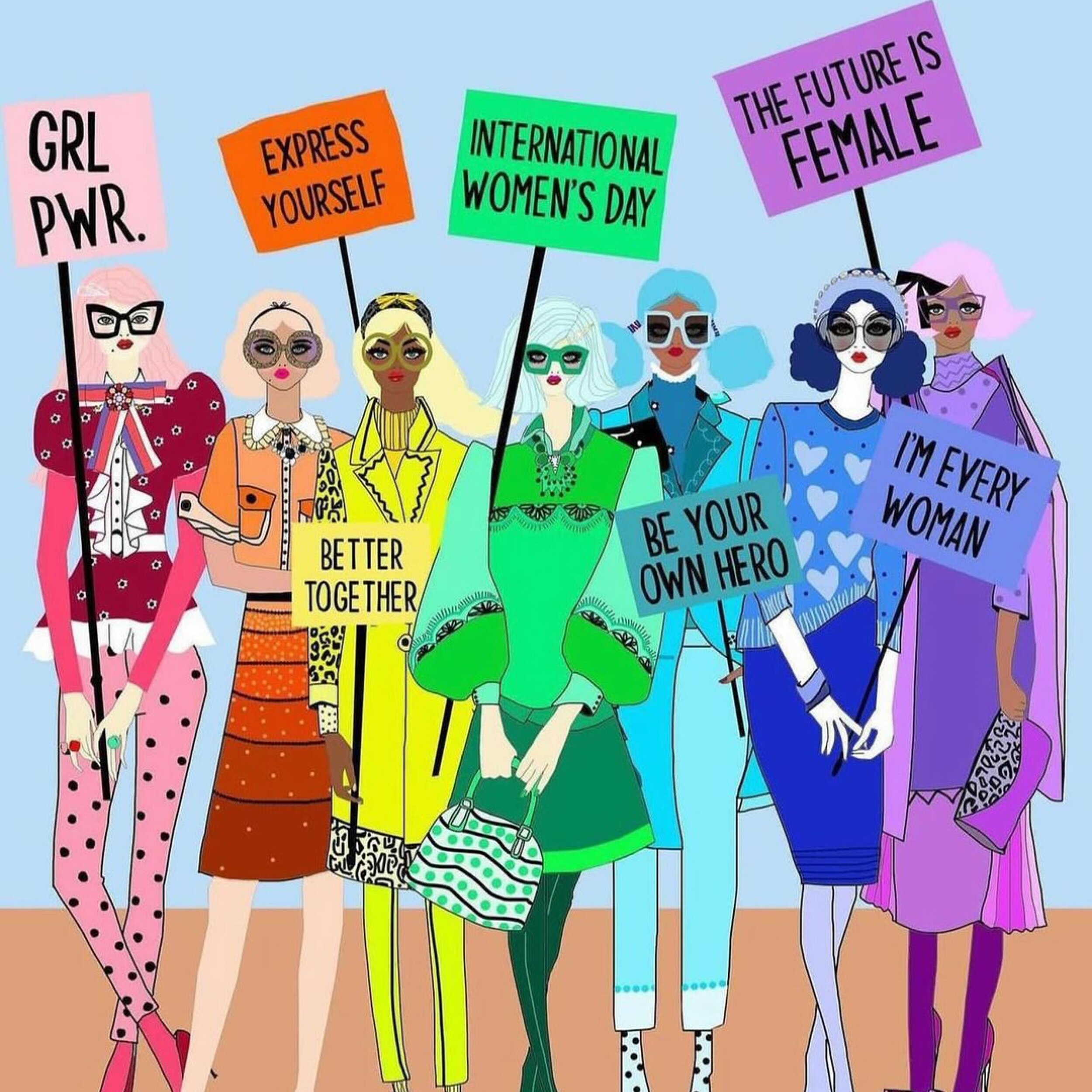 Yep. 🌈🫶🏽🌷🙌🏽 #InternationalWomensDay #2024 #GirlPwr

🎨 &amp; repost cred: @verrier_handcrafted_ 
・・・
🩷❤️L🧡O💛V💚E💙💜 to all my ladies out there as we celebrate International Women's Day!