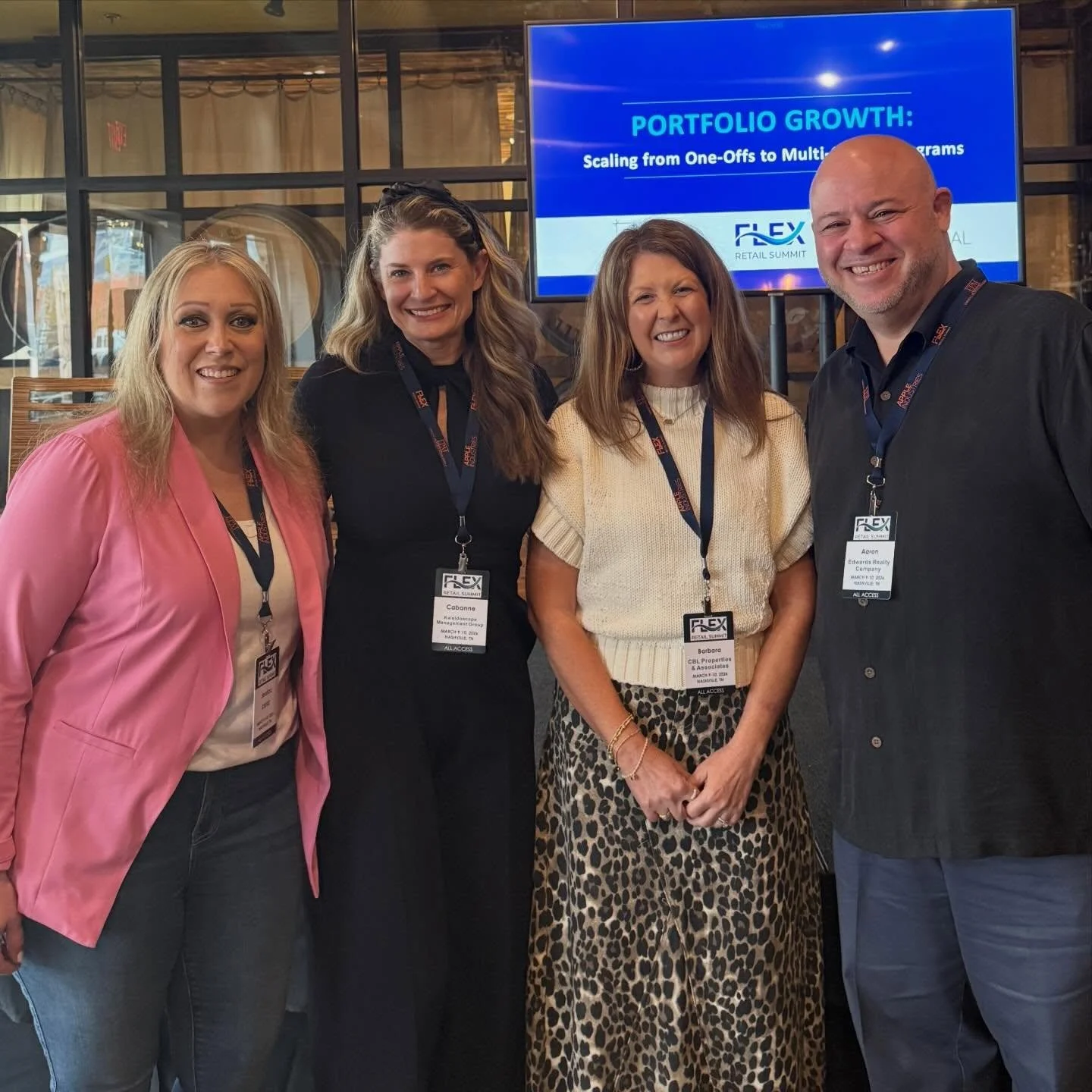 That&rsquo;s a wrap on the Flex Retail Summit! ✨ Real estate developers, leasing teams and marketers convened in Nashville for one day of panel discussions, idea sharing, networking and fun. 

Thank you to the @flexretailsummit team and all who made 