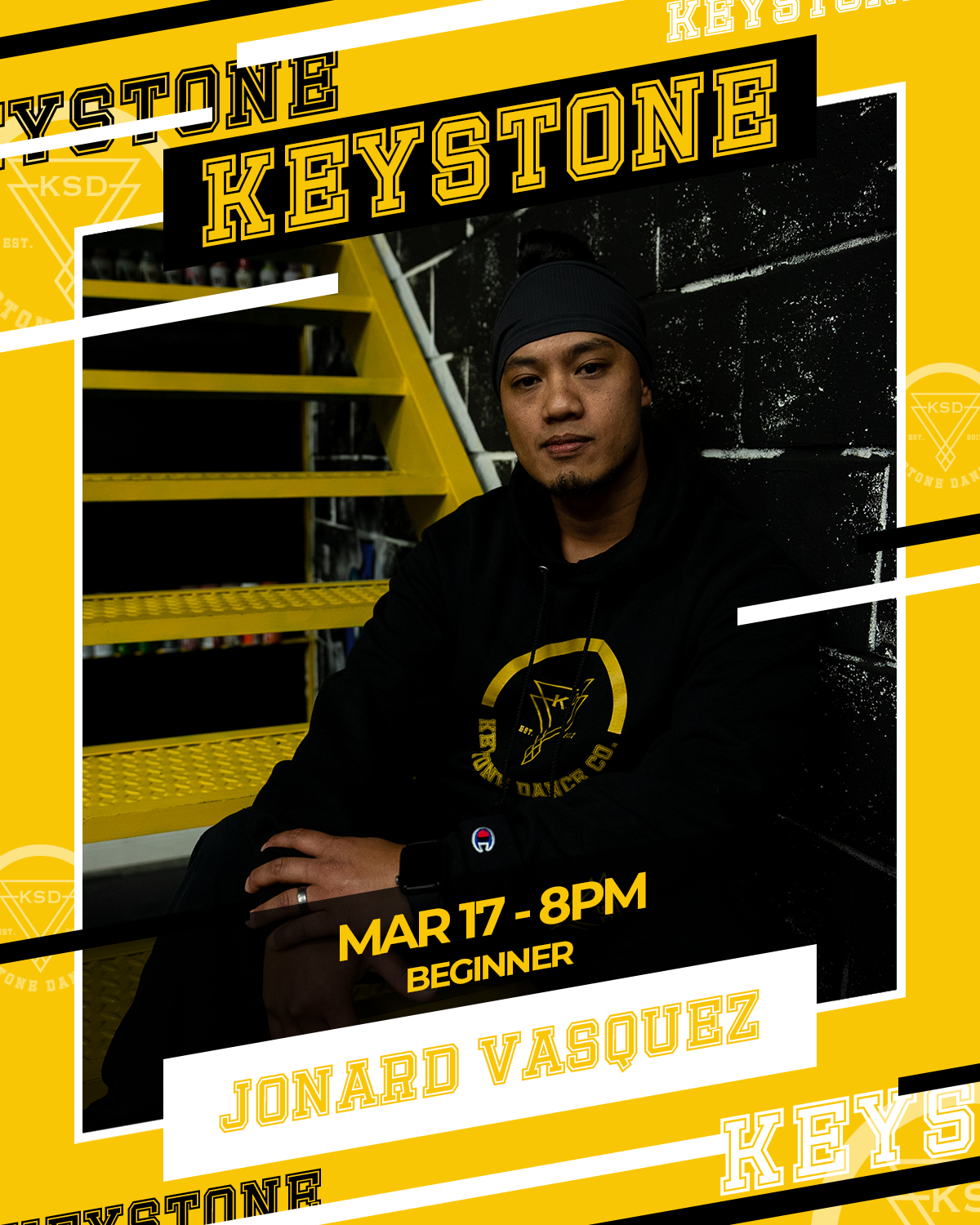 Beginner Hip-Hop Class with Jonard Vasquez 