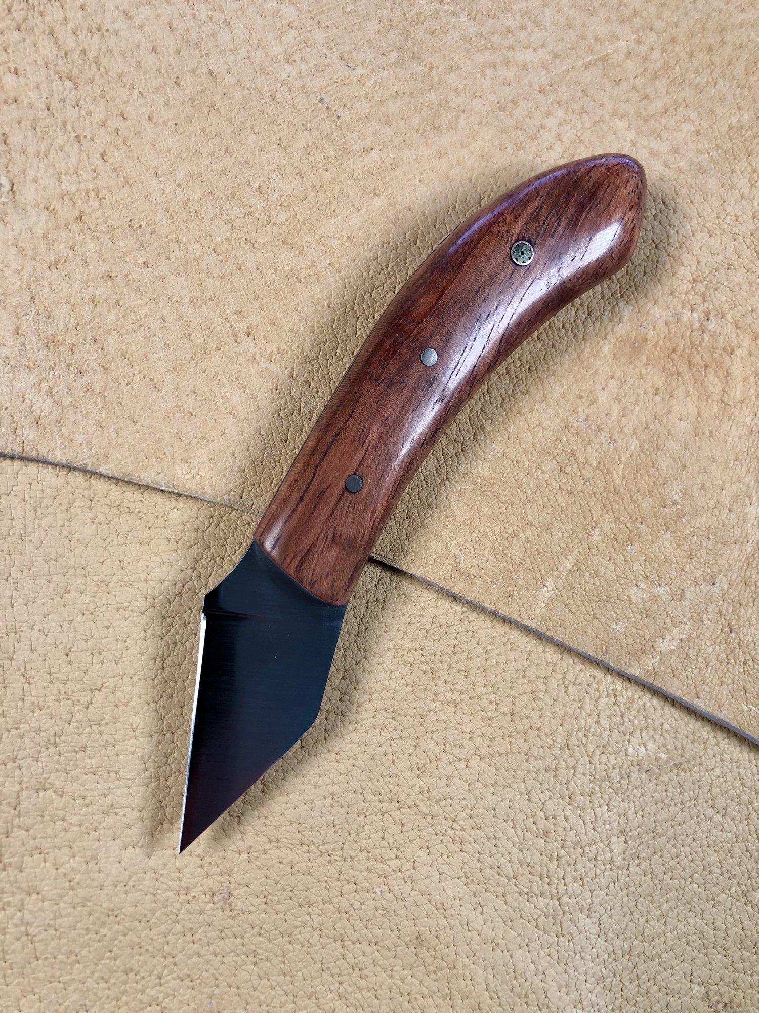 Handmade Leather Craft Knives — Crosswinds Forge