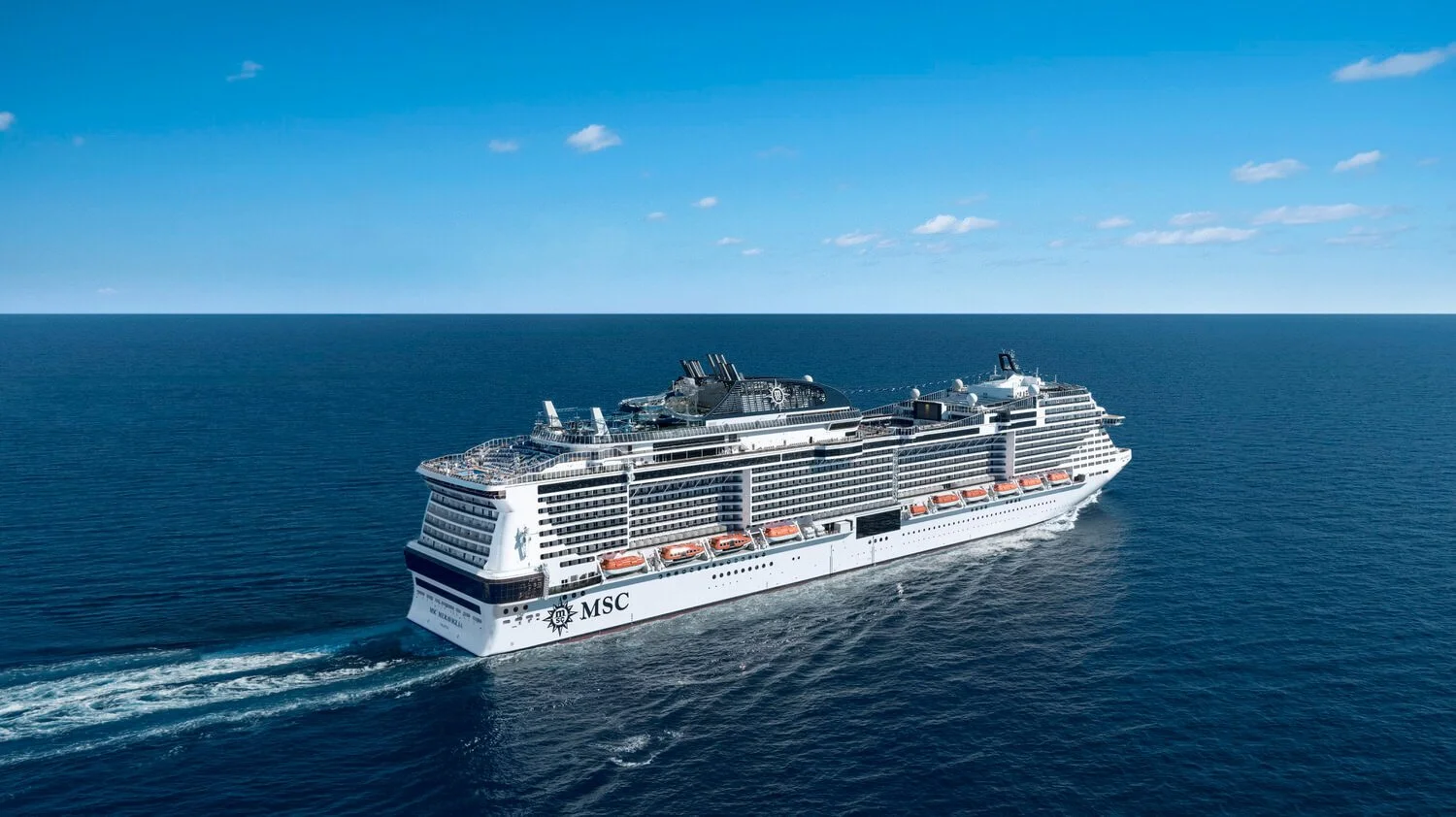 MSC Meraviglia Arrives In Bermuda on Inaugural Call