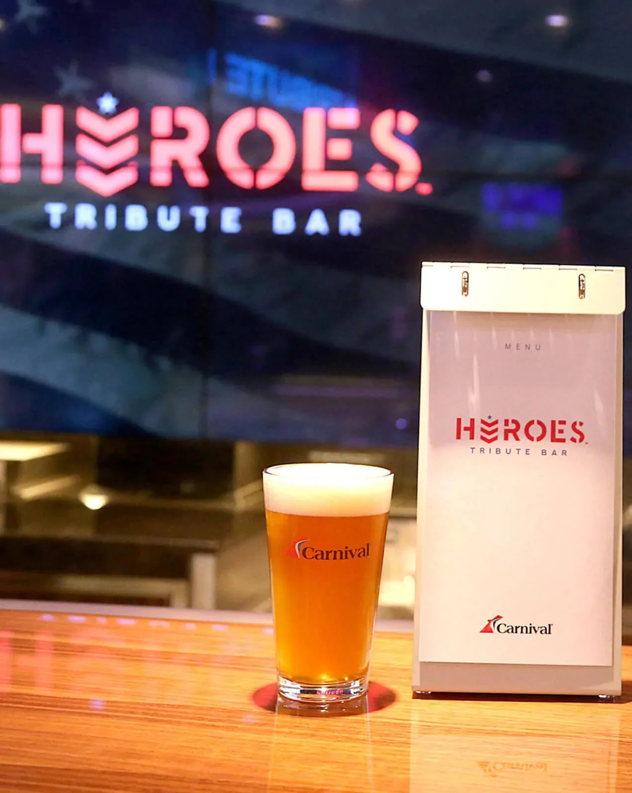 Carnival Cruise Line to Introduce New ‘Heroes American Pale Ale’ 