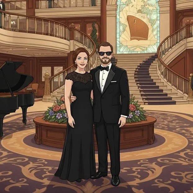 One week until we set sail again! ✨ Next up: our very first voyage with Cunard aboard the elegant Queen Elizabeth for 9 luxurious nights. 

We can&rsquo;t wait to experience this iconic ship, known for her timeless style, afternoon tea, and classic B