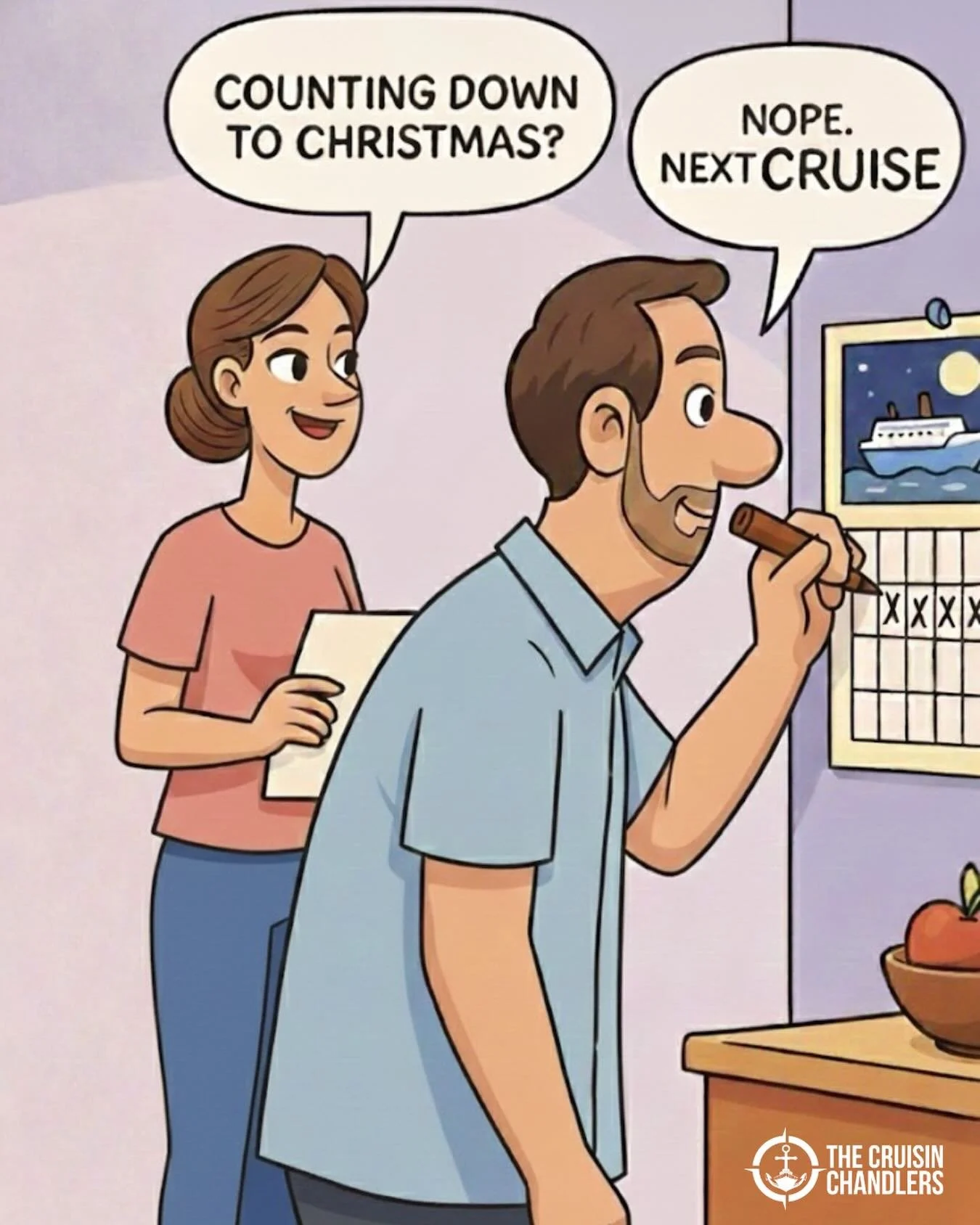 Counting down to Christmas?🎄 No, we&rsquo;re counting down to our next cruise! ⚓️✨

Our next adventure is just two weeks away on the brand-new Star Princess, and we&rsquo;re already picturing that first sailaway moment.

There is nothing like having