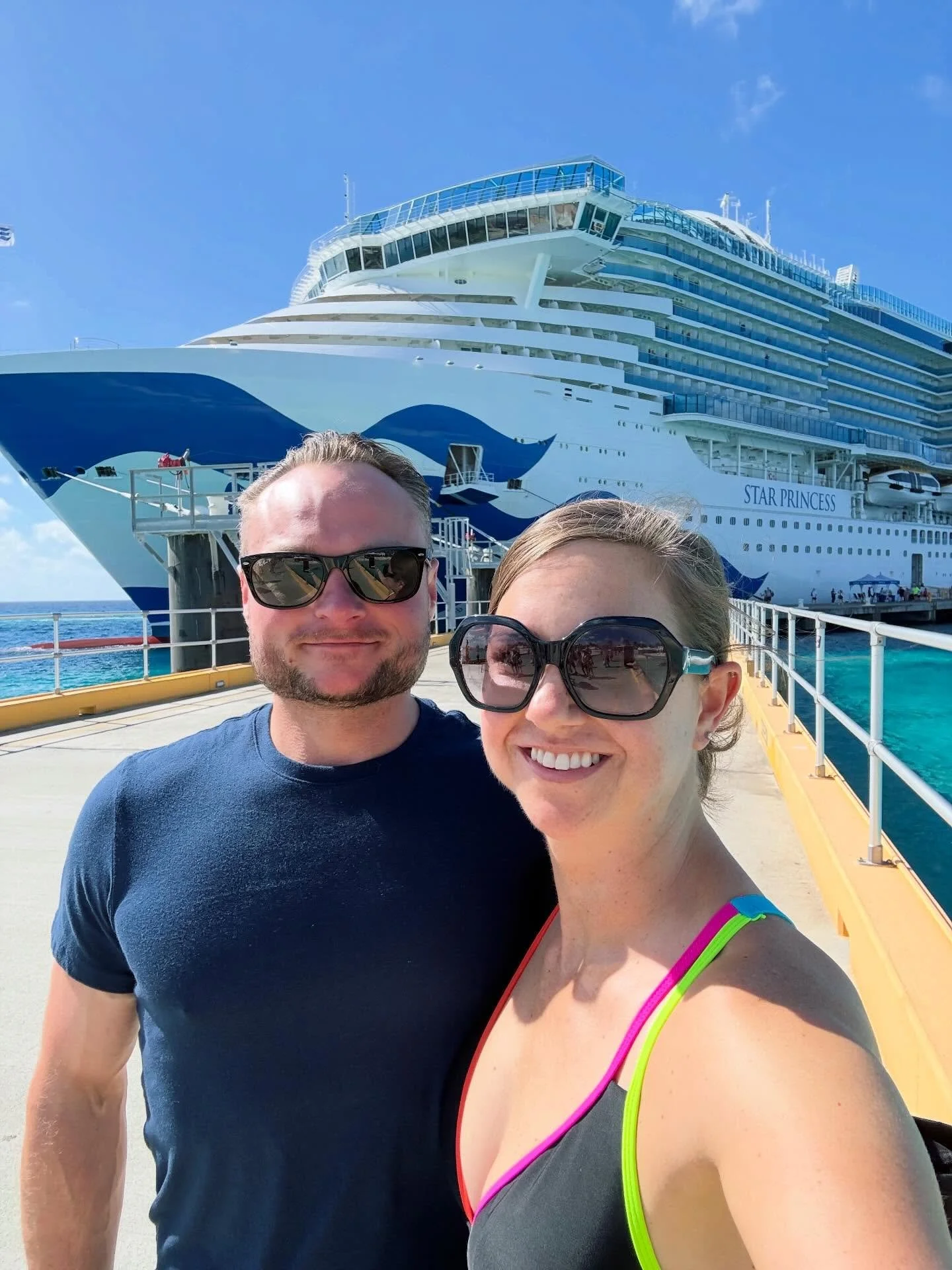 Today the Star Princess was in Grand Turk for our final port stop of the cruise. 🌴☀️ 

We spent the morning catching up on work and ordered room service for lunch. OceanNow delivery has been super quick this sailing, though it&rsquo;s a bit disappoi