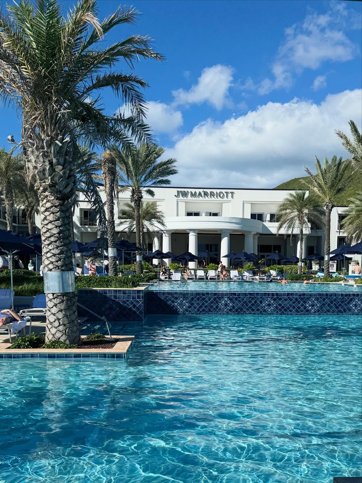 For our last night in St. Maarten, we treated ourselves to a stay at the JW Marriott St. Maarten Beach Resort &amp; Spa, and it was the perfect way to wrap up an incredible trip! 🌴✨

This resort is modern, elegant, and wonderfully relaxed, set right