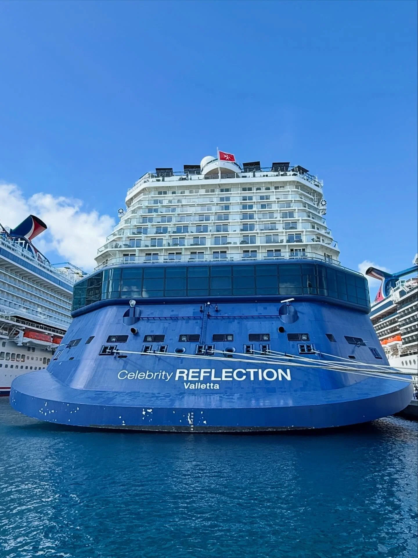 It&rsquo;s been an amazing 11 days on board Celebrity Reflection, but sadly today was the final day of my B2B2B cruise. How did it go by so fast?! 🚢⚓️

I started the morning with a quick room service breakfast. A bagel with cream cheese, fresh melon
