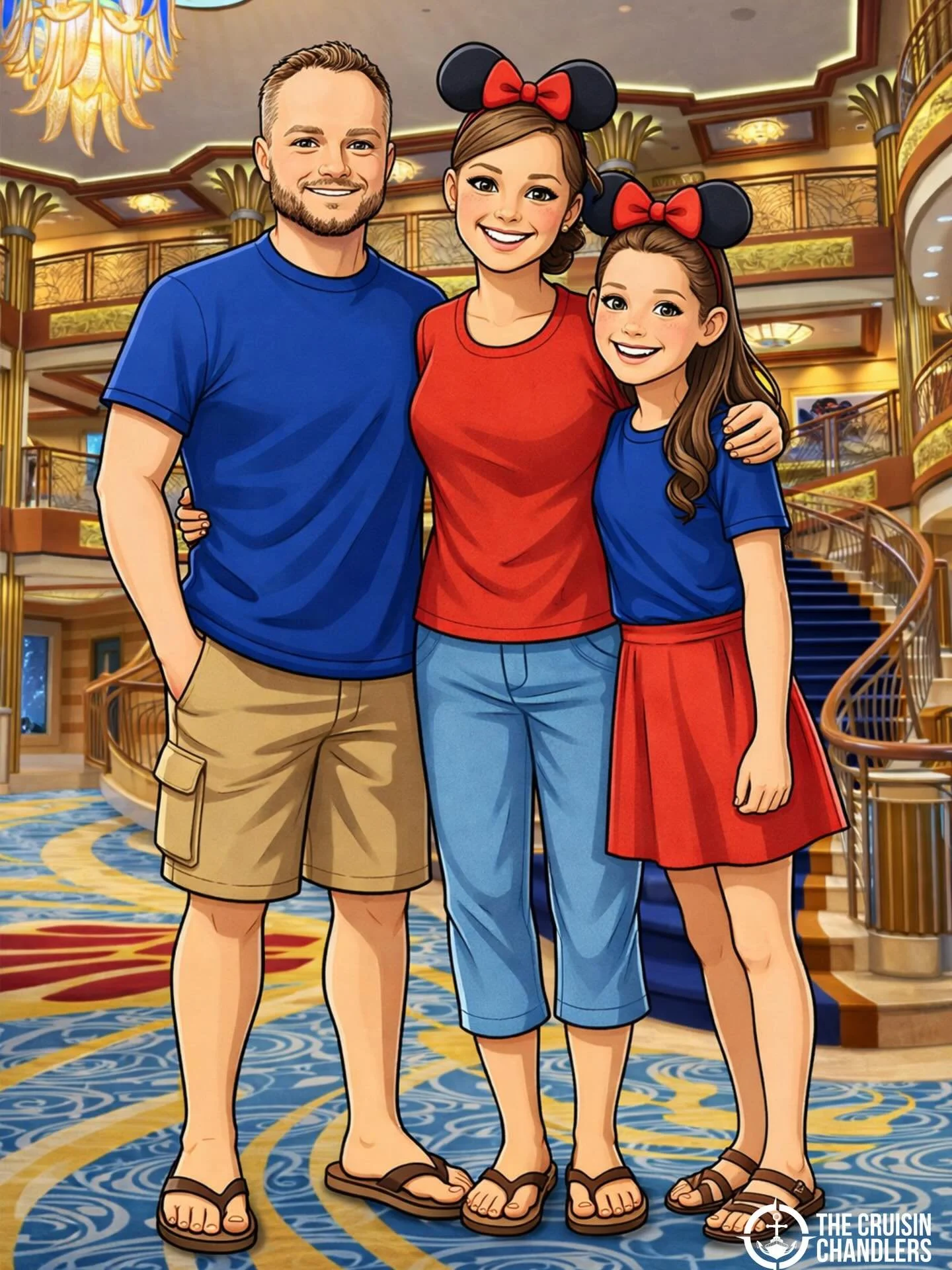 We&rsquo;re getting ready to set sail on something truly magical! ✨

In three days, we&rsquo;ll be boarding the Disney Dream for our very first Disney Cruise Line adventure! 🚢🎆

This sailing is extra special because our niece is joining us for her 