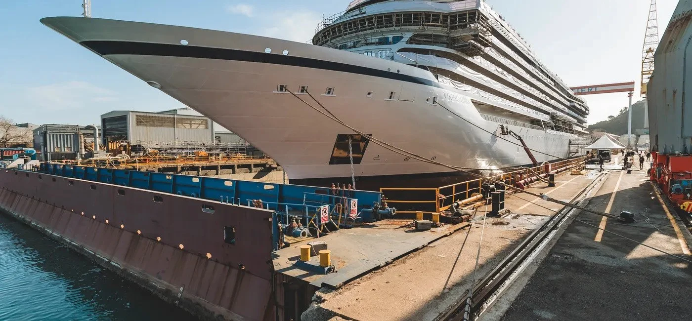 World’s First Hydrogen-Powered Cruise Ship, Viking Libra, Officially Floats Out Ahead of Fall 2026 Debut