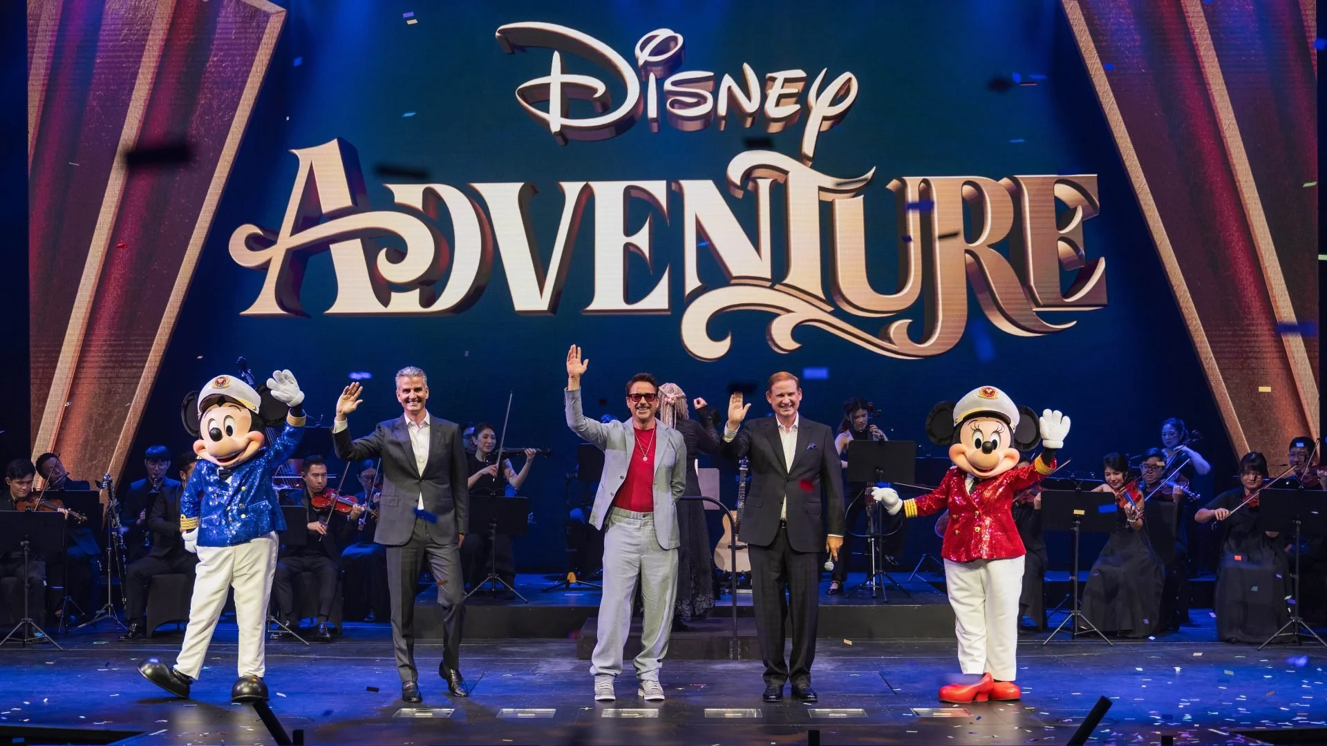 Disney Cruise Line Christens Disney Adventure