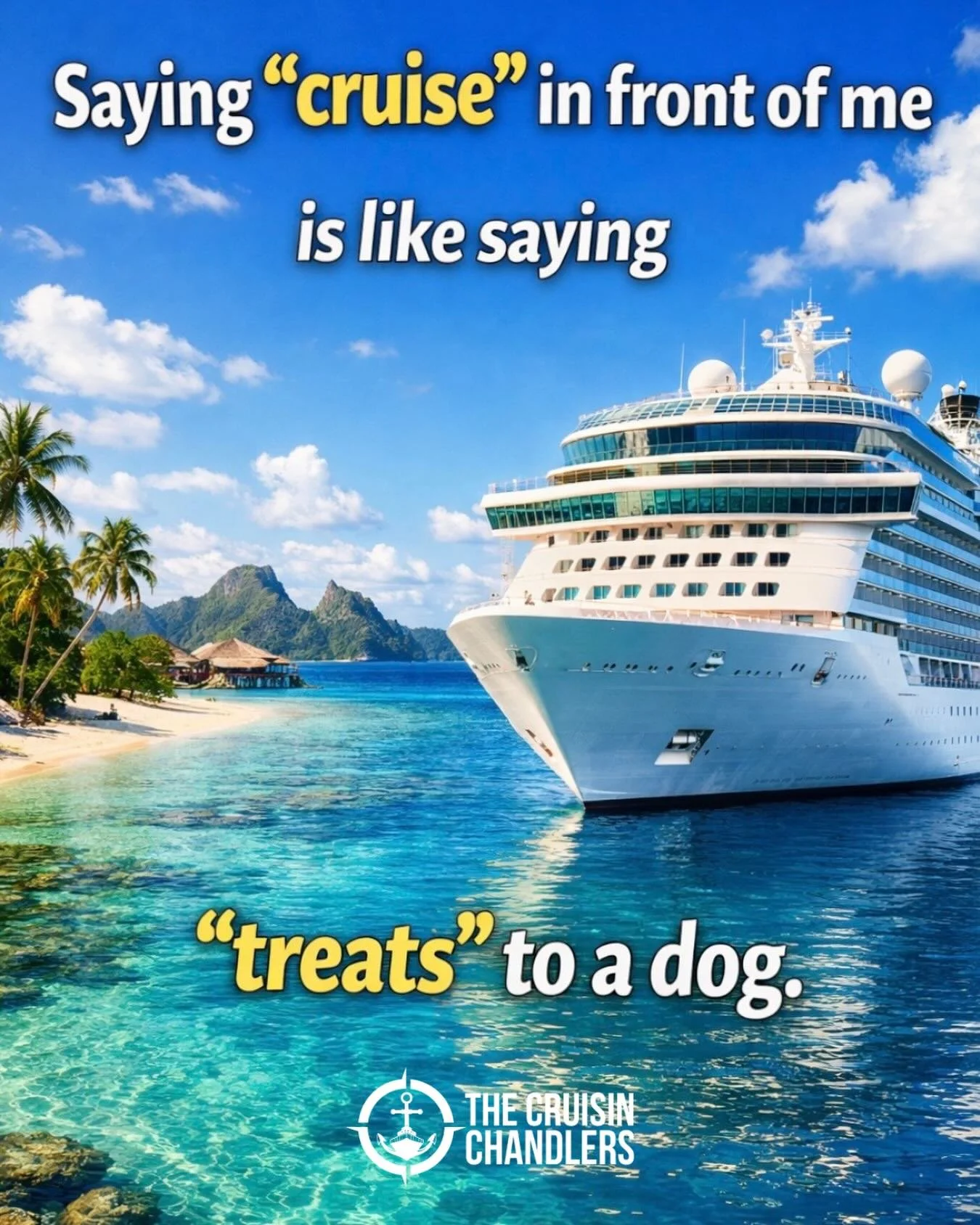 If you say &ldquo;cruise&rdquo; around me&hellip; just know I&rsquo;m already mentally packing! 😂🚢🌴

#cruise #cruiselife #cruiseaddict #travel #vacation