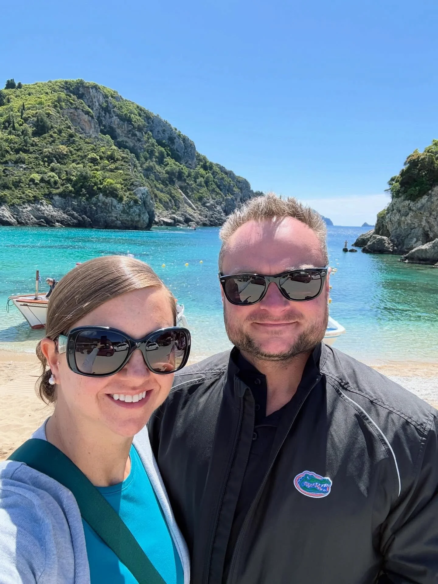 Today we were in Corfu, Greece for the final port stop of this incredible cruise, and what a way to end it! 🇬🇷

We started our day at the Holy Monastery of the Virgin Mary in Paleokastritsa, perched high above the coastline with breathtaking views 