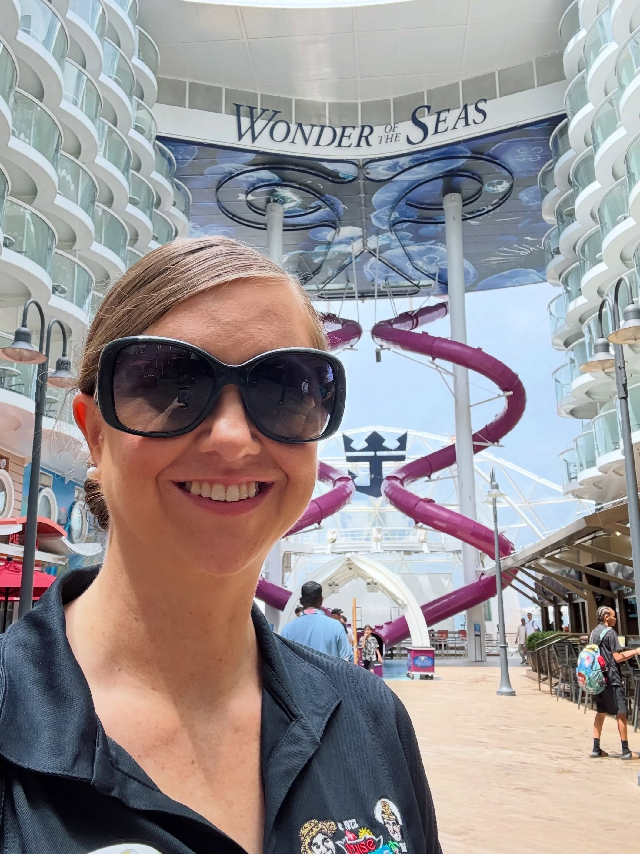 Today I had the opportunity to tour Royal Caribbean&rsquo;s Wonder of the Seas in Miami, and I was especially excited for this one because I have a group of clients sailing on her next weekend! 🚢✨

Wonder of the Seas has been sailing since 2022 and 