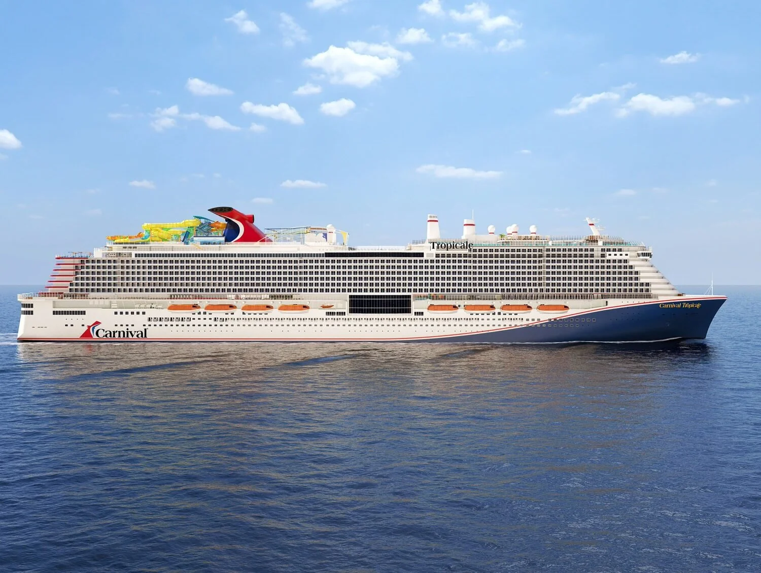 Carnival Tropicale Reservations Now Open
