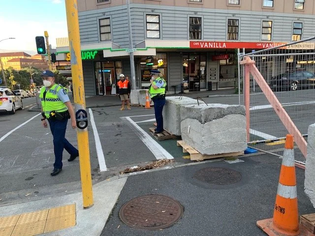 Police install concrete barriers around Parliament, protesters arrested ...