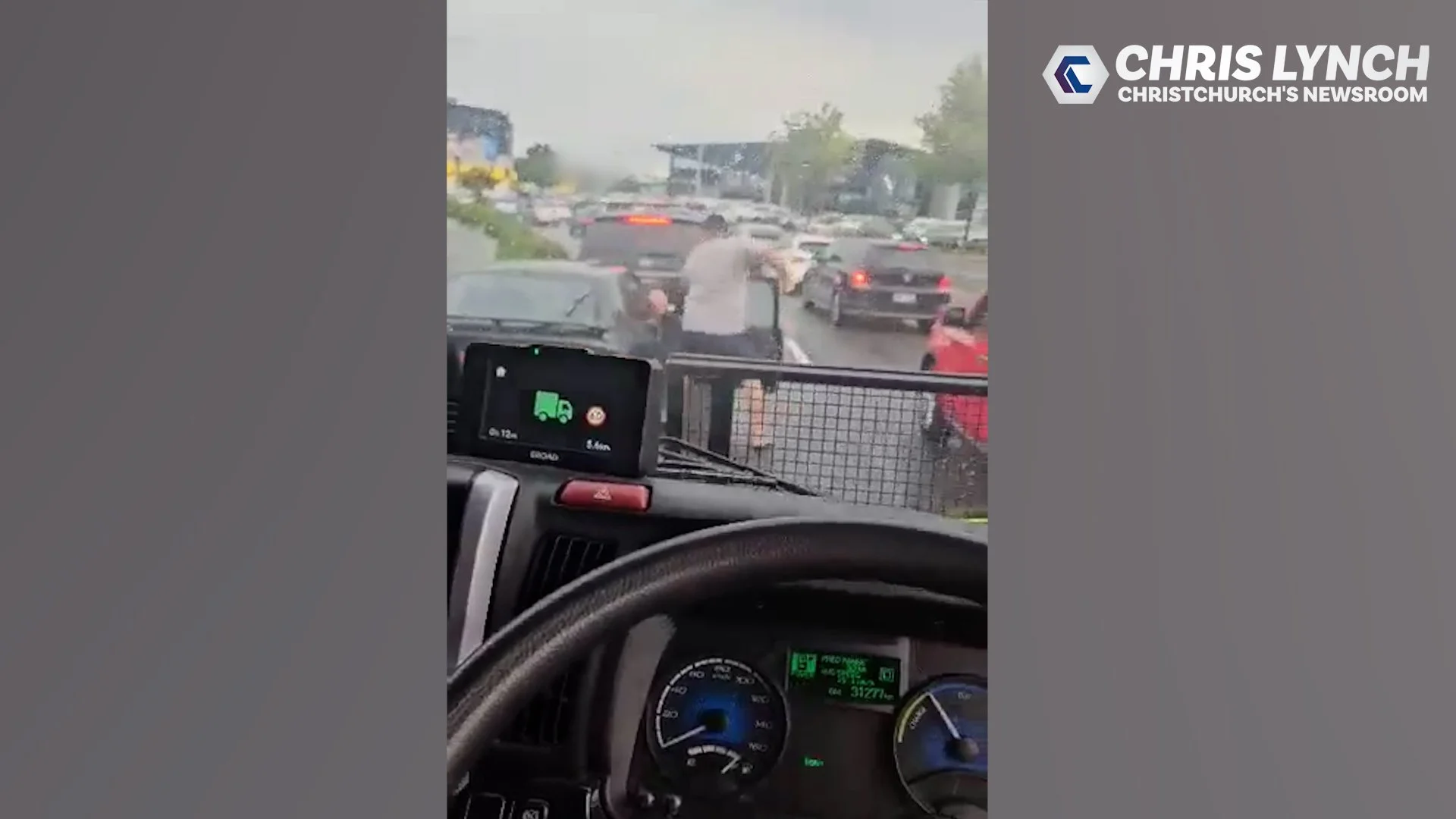 Brutal road rage incident caught on camera in Christchurch (Copy