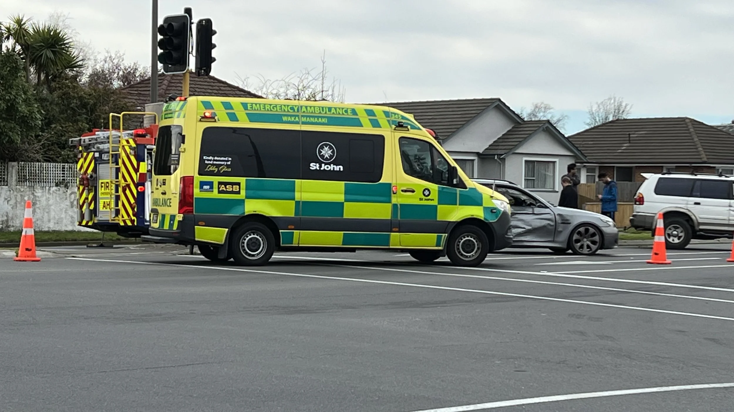 Person seriously injured in two vehicle crash in Harewood - Chris Lynch ...