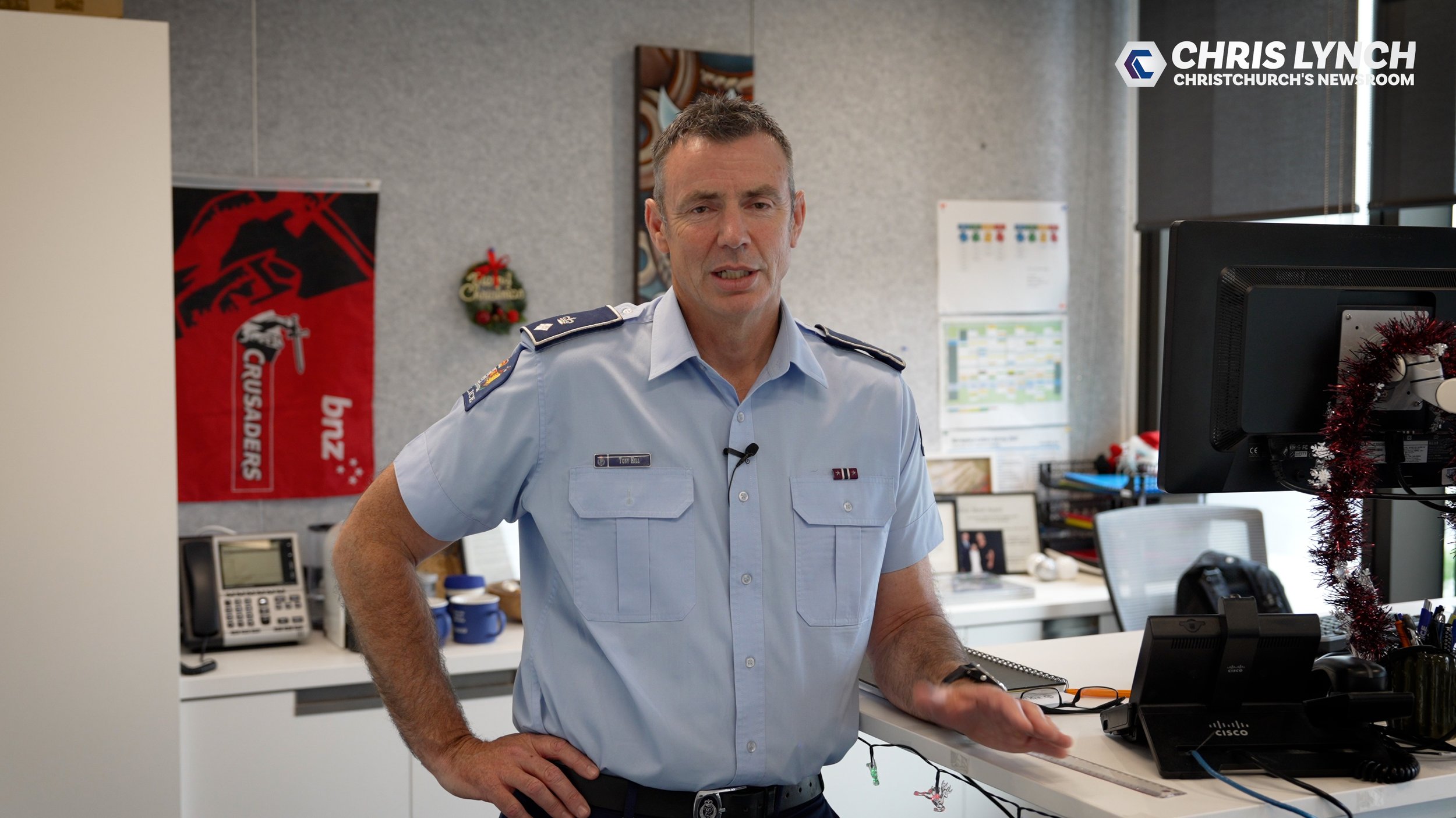 Special message from Canterbury Police boss Chris Lynch Media