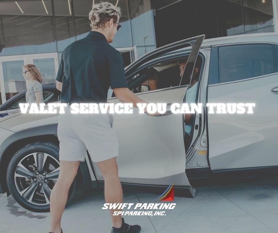 We take pride in providing the best valet service!