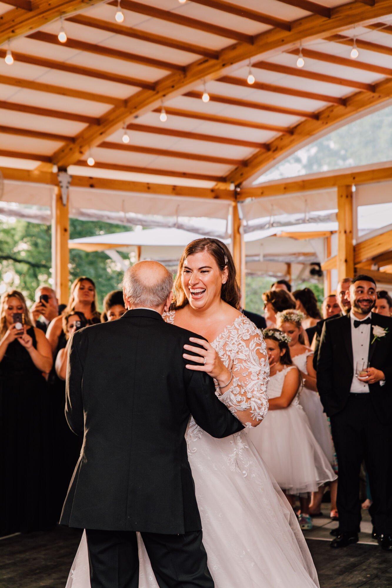  Father daughter dance from a cayuga lake wedding 