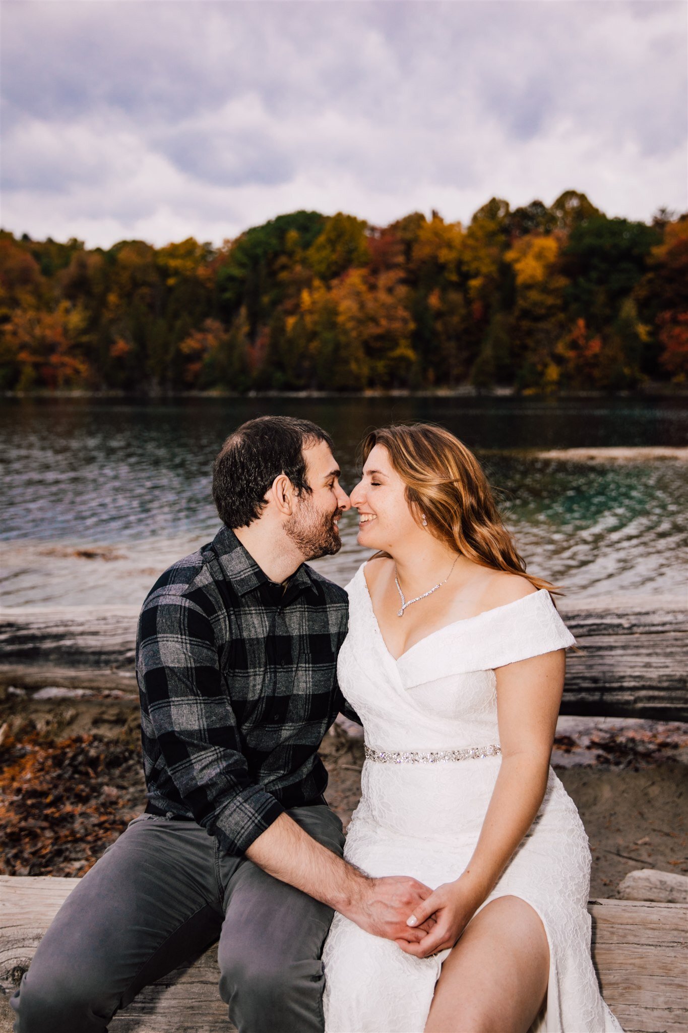 Meghan & Andrew's Casual Elopement at Green Lakes State Park 202