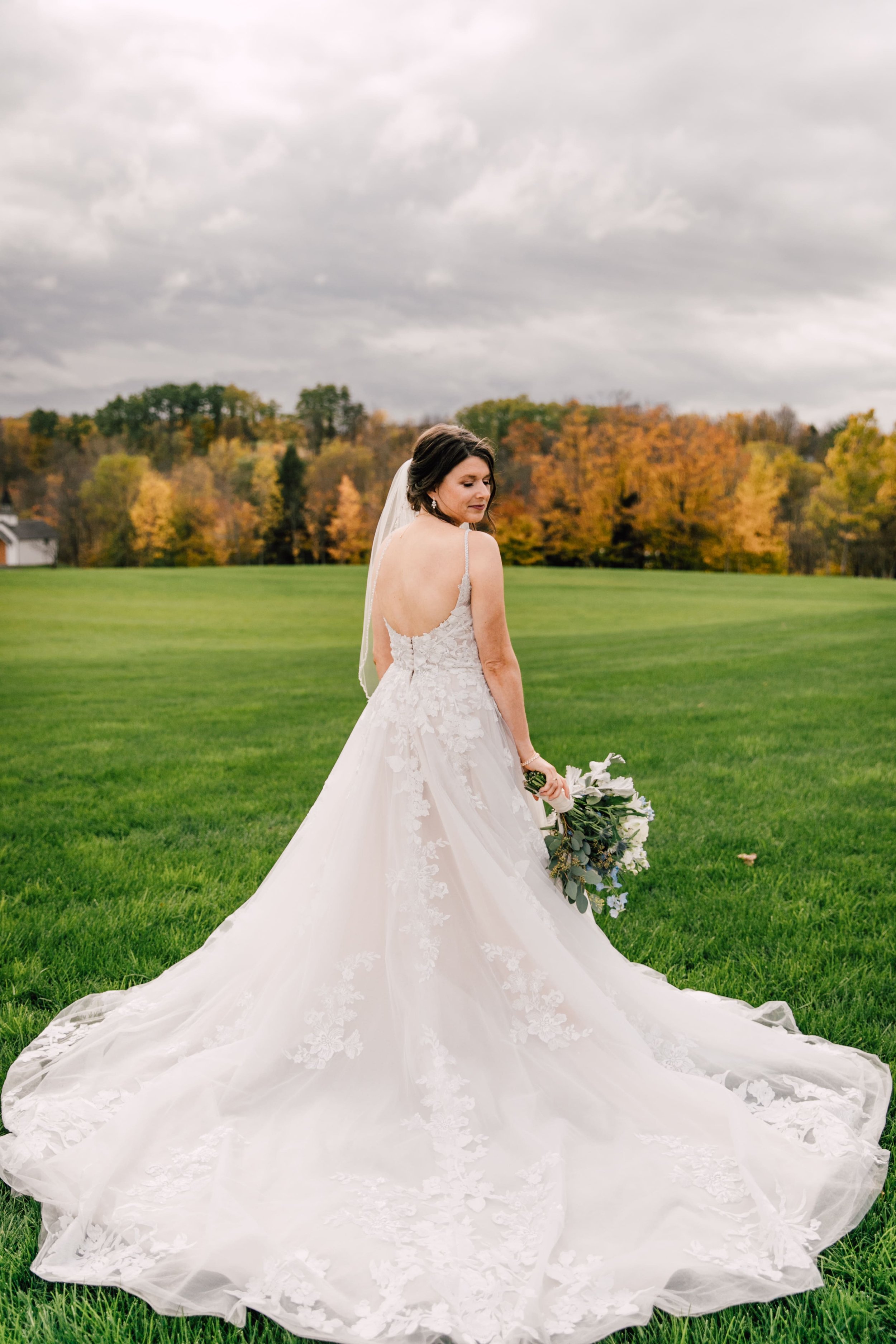 fall wedding photos