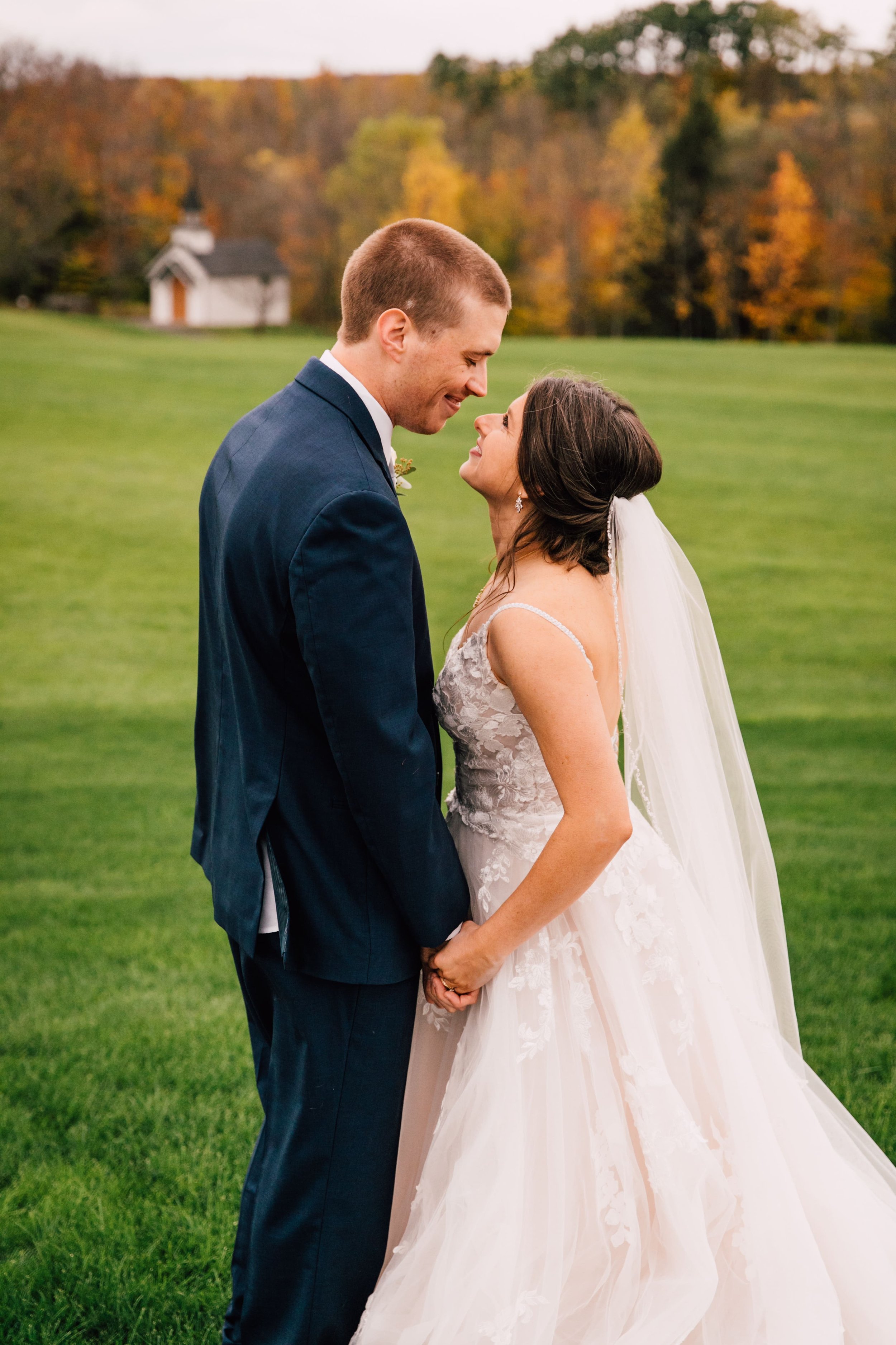 fall wedding photos